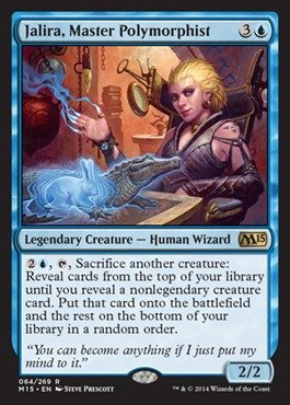 Magic The Gathering - Jalira, Master Polymorph (064/269) - Magic 2015 Core Set - Rare MTG Card for Commander & Modern Deck Building - Collectible Trading Card Game Accessory