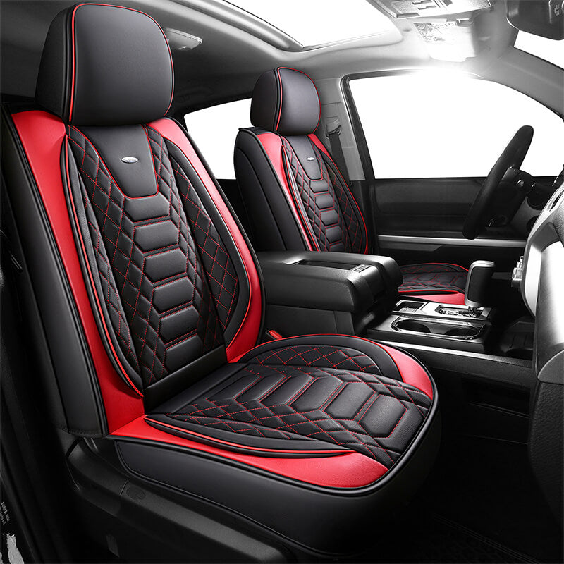 Premium Toyota Tundra Universal Seat Covers - Black, Waterproof & Durable Car Seat Protectors for Trucks & SUVs - Perfect for Off-Roading, Camping & Daily Commute