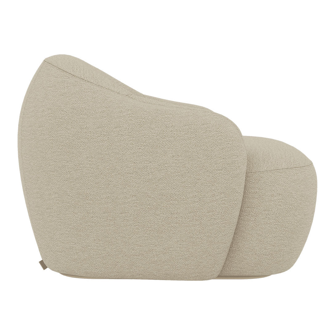 Barba Lounge Chair - Modern Comfortable Recliner for Living Room, Bedroom & Patio - Perfect for Relaxing, Reading & Napping - Ergonomic Design with Soft Cushions