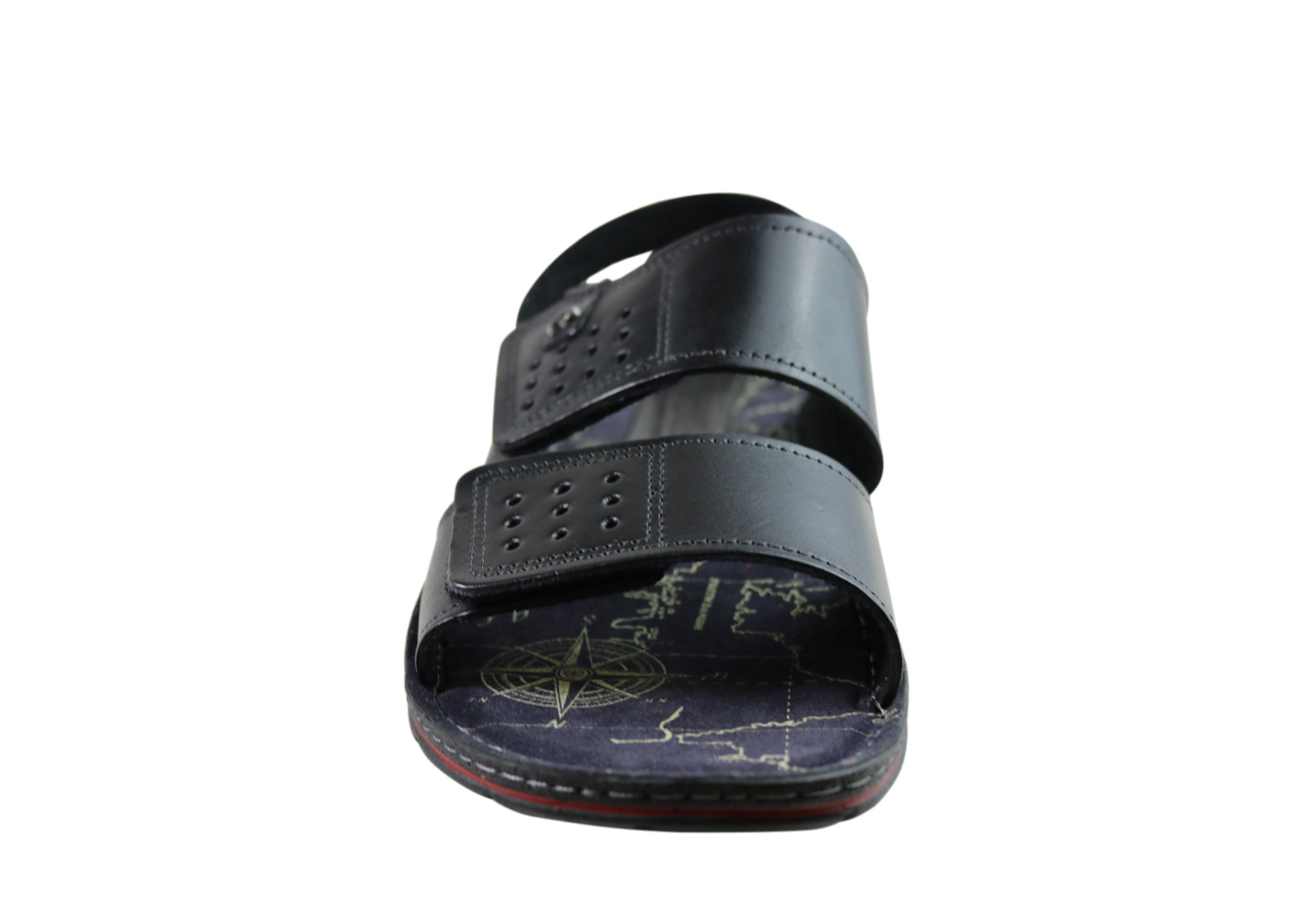 Premium Men's Leather Sandals - Handmade in Brazil - Comfortable & Durable for Beach, Travel & Casual Wear