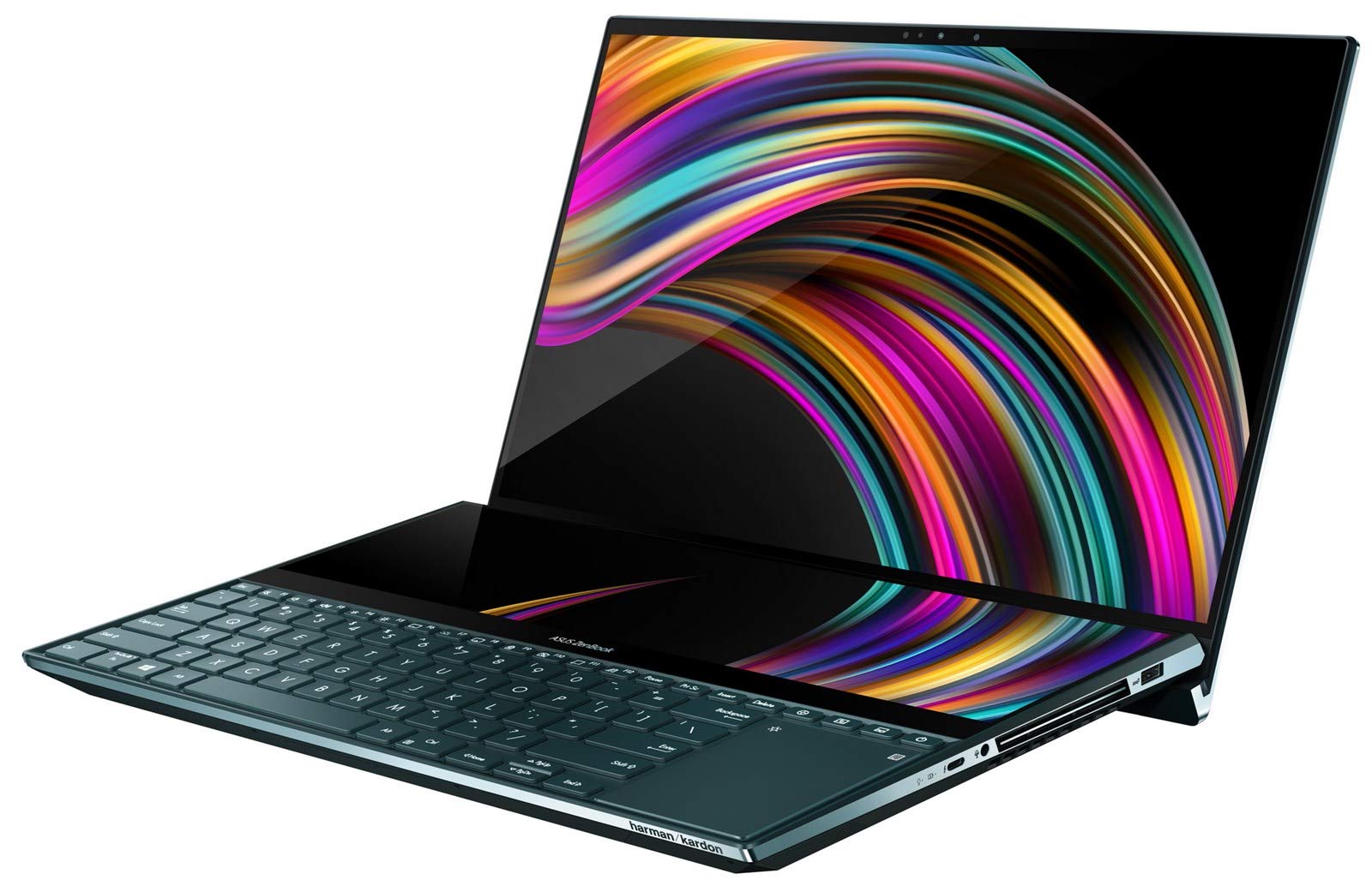 ASUS ZenBook Pro Duo UX581GV-XB94T Laptop - Intel Core i9-9980HK, 32GB RAM, 2TB NVMe SSD, NVIDIA RTX 2060 6GB, 15.6