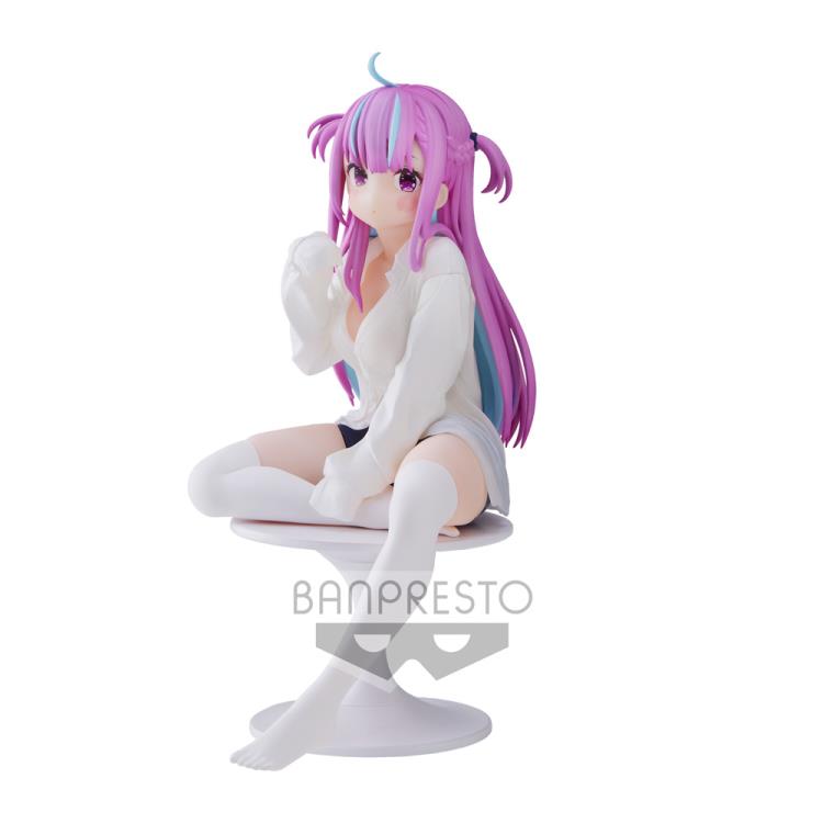 Banpresto IF Relax Time Minato Aqua Hololive Anime Figure - Cute Collectible Statue for Home Decor, Office Display & Anime Fans Gift