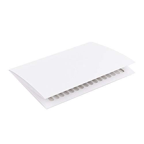 Professional Colors Nail Display Book - 36 Gel Polish Practice Design Board with Fake Tips for Nail Salons & DIY Home Manicure | Perfect for Nail Art Training, Salon Displays & At-Home Practice