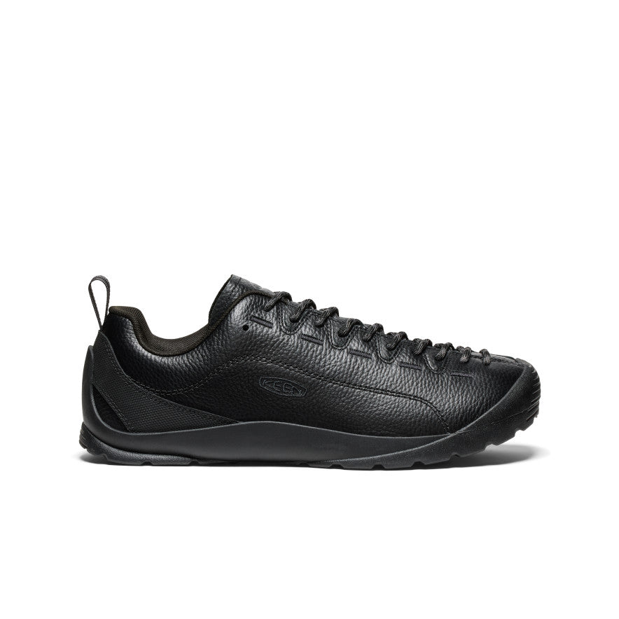 Men's Jasper Sneaker - Black Smooth Leather Casual Shoes for Walking, Running & Everyday Wear | Comfortable & Stylish Men's Sneakers for Work, Travel & Outdoor Activities