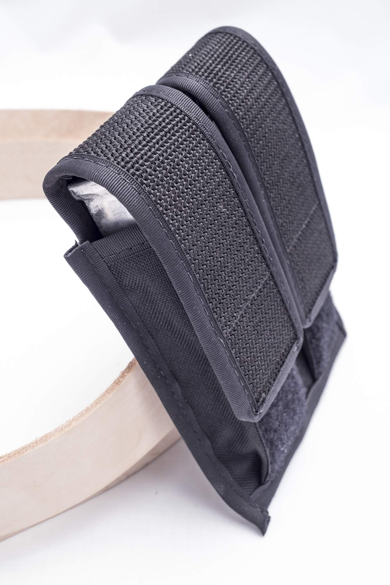 OUTBAGS USA NMP Magazine Pouch - Compatible with Full Size Mags (Solo/Double/Triple/Quad Options) for 9mm, 40 S&W & 45 ACP (6-10 Round Mags) - Single & Double Stack - Family Owned & Made in USA - Perfect for Range Training, Tactical Gear & Concealed Carry