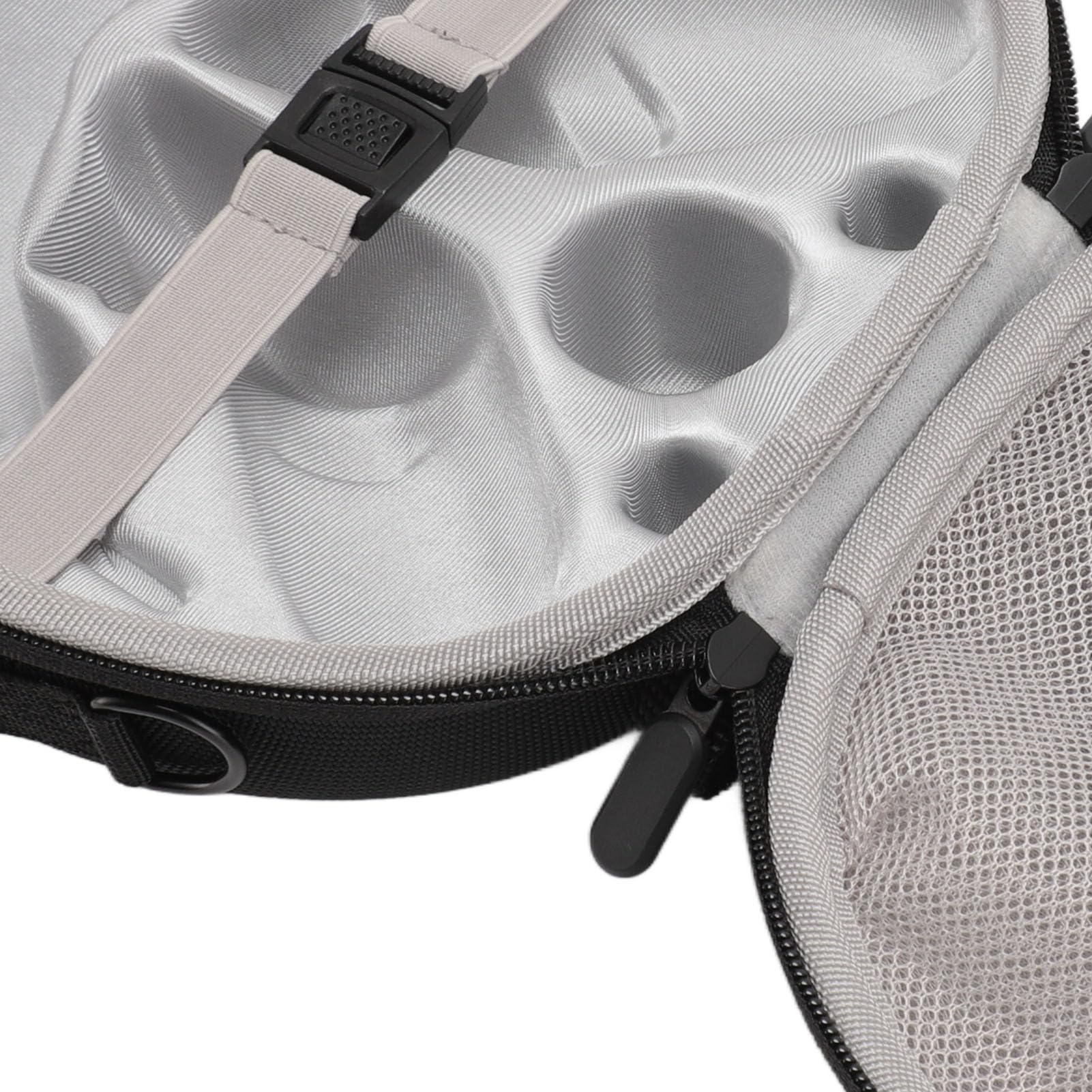 VR Glasses Hard Case - Large Capacity Double Zipper Travel Storage Case for Oculus Quest 2, Meta Quest 3, HTC Vive - Perfect for Outdoor Adventures, Travel & Home Organization