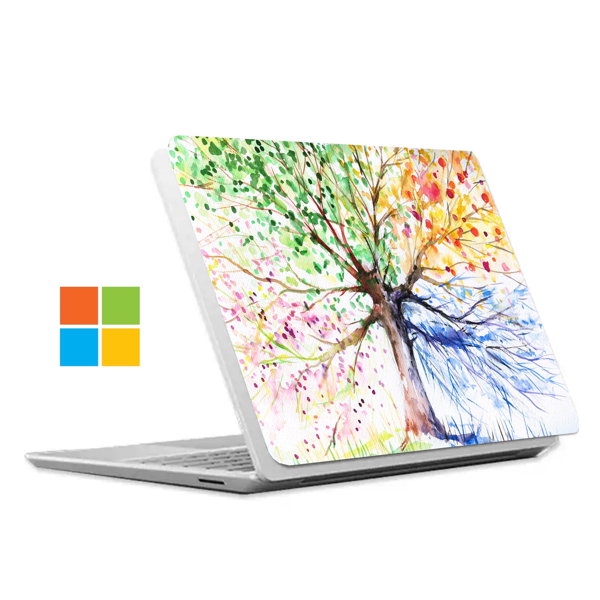 Watercolor Flower Surface Laptop Case - Protective Sleeve for Microsoft Surface Laptop (1-5) | Lightweight & Stylish Cover for Work, School & Travel