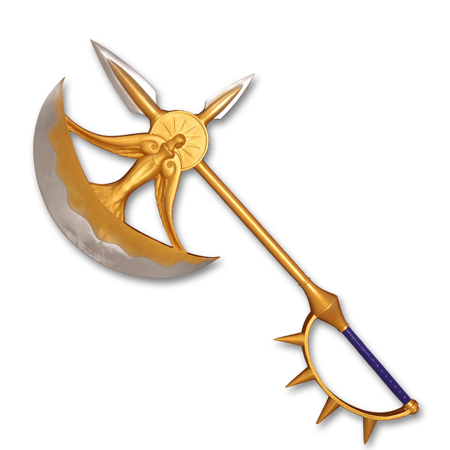 The Seven Deadly Sins Escanor's Axe - 1:1 Scale Cosplay Prop Replica (2 Material Options) | Perfect for Anime Costume Roleplay, Collectible Display & Gift for Fans