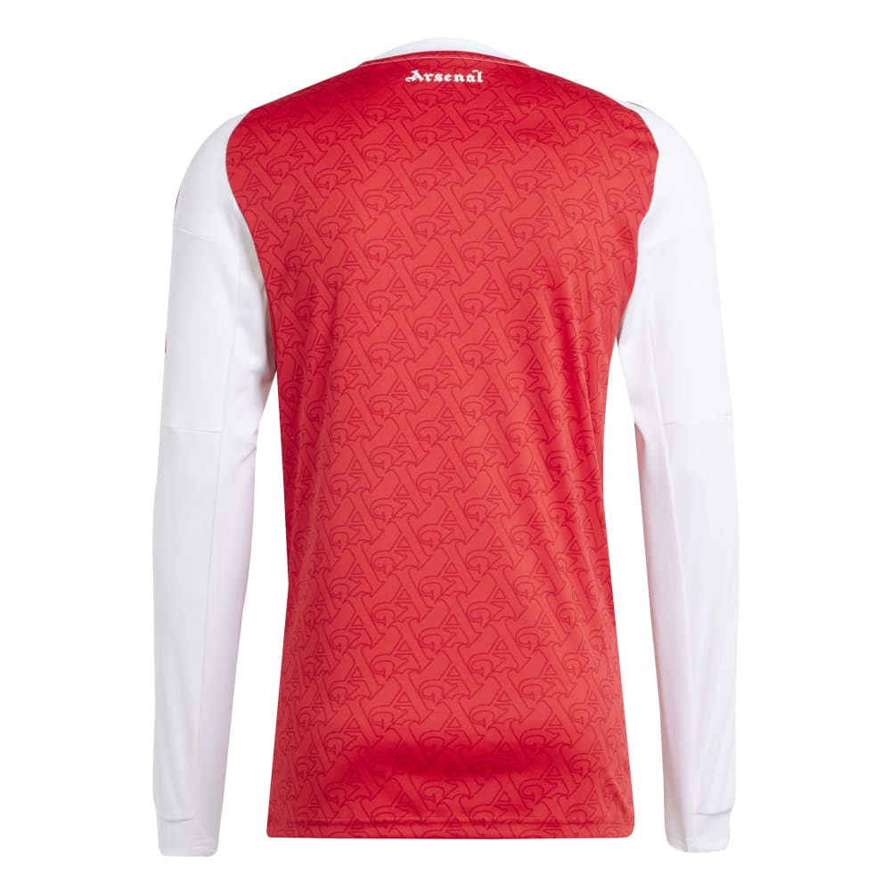 Arsenal FC 2025/26 Adult Long Sleeve Home Jersey - Official Premier League Soccer Shirt for Men - Perfect for Match Days & Fan Events