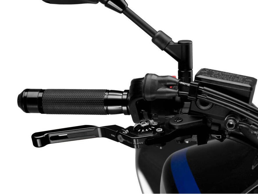 Puig G310 Series Adjustable Folding Brake Lever 3.0 - Universal Motorcycle Brake Lever for BMW G310R/G310GS - Durable CNC Aluminum with Ergonomic Design - Perfect for Commuting, Touring & Off-Road Riding