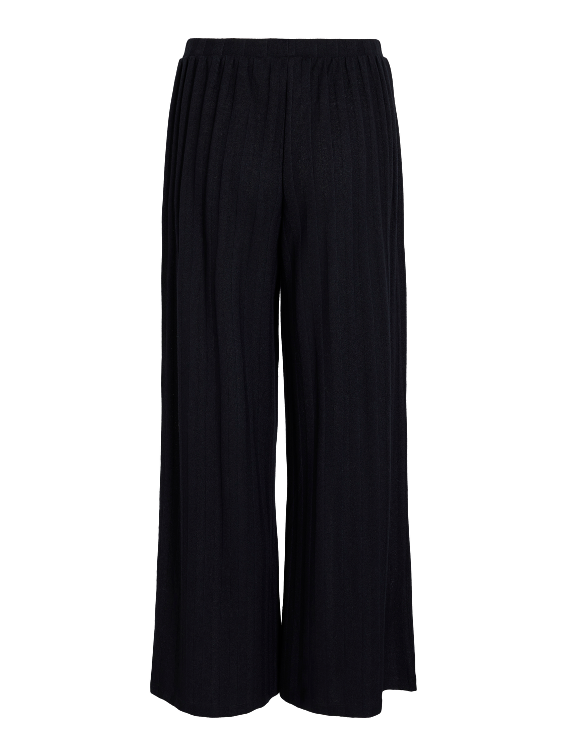 Lucea High Waisted Wide Leg Pants for Women - Comfortable Stretch Fabric, Black - Perfect for Office, Casual Wear & Travel