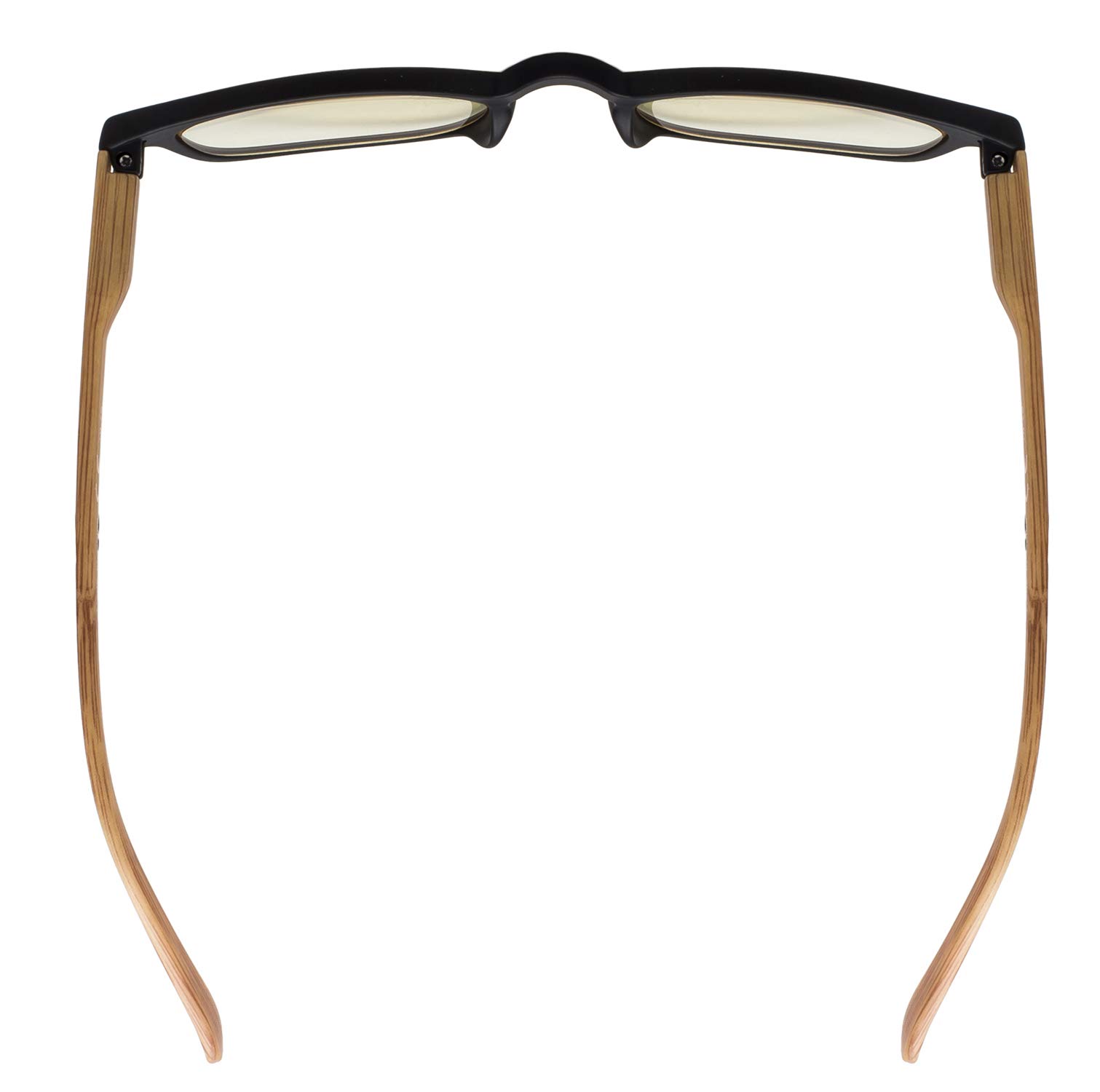 Blue Light Blocking Computer Glasses for Women - UV Protection, Bamboo Frame Design, Anti-Eye Strain - Perfect for Office Work, Gaming & Screen Time