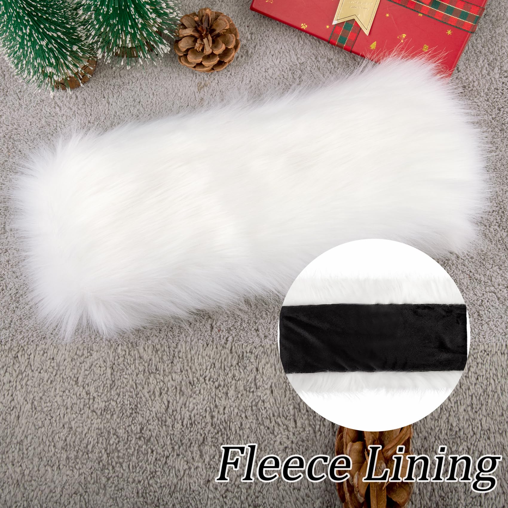 Loritta Women's Winter Headbands - Soft Faux Fur Ear Warmers, Stretchy Elastic Headband for Cold Weather, Cozy Furry Ear Muffs for Outdoor Activities, Skiing, Snowboarding & Winter Fashion