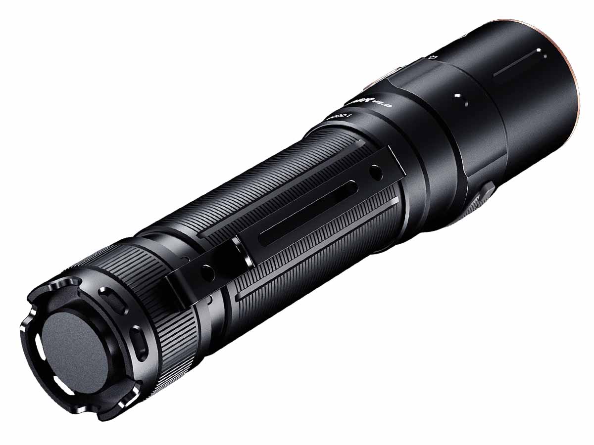Fenix E28R V2.0 Rechargeable Flashlight - 1200 Lumens, USB-C Charging, Compact EDC Light for Camping, Hiking & Emergency Use