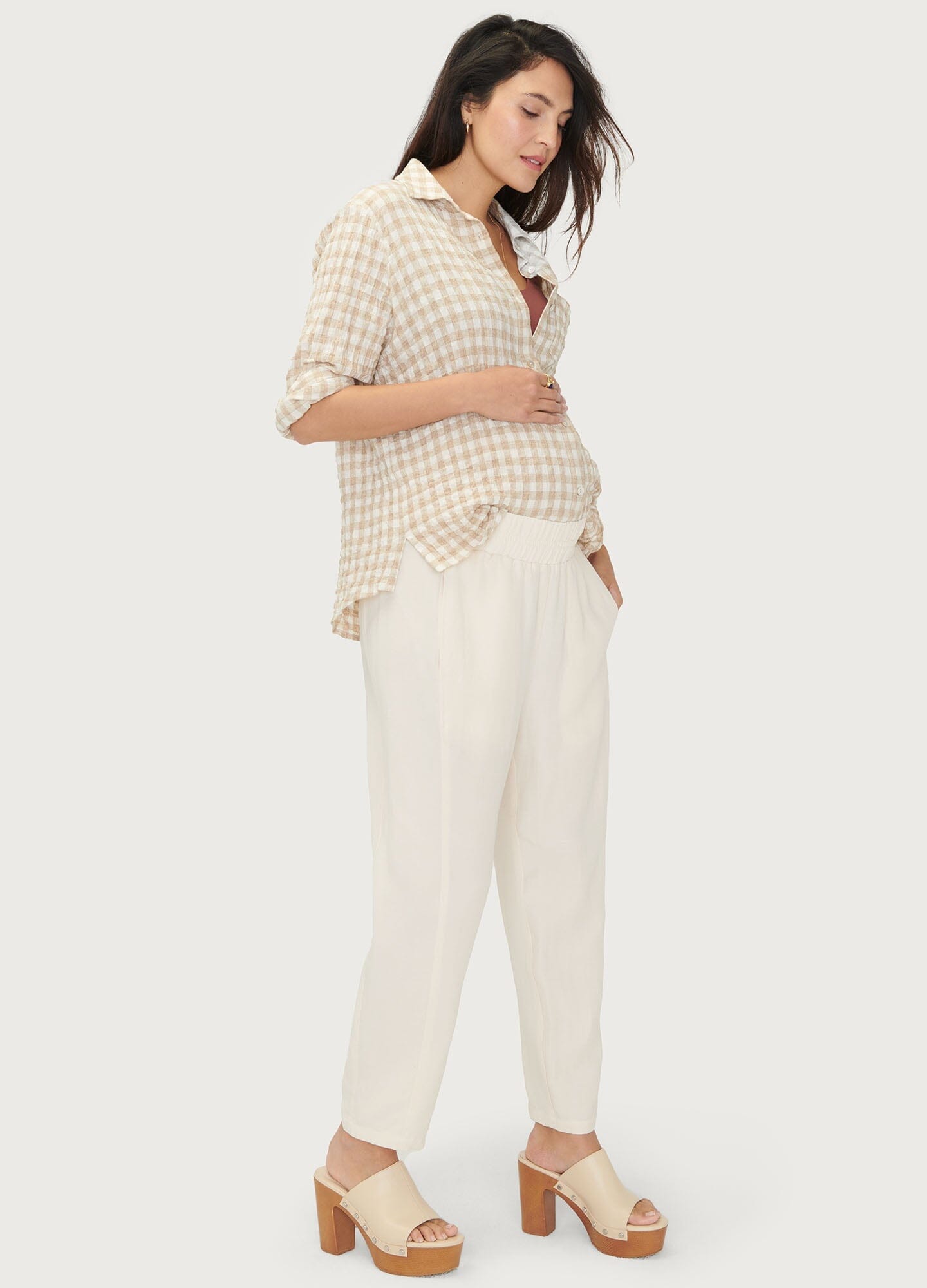 The Asher Pant - Women's High-Waisted Stretch Work Pants for Office & Business Casual Wear | Comfortable Professional Trousers for Work, Travel & Everyday Use