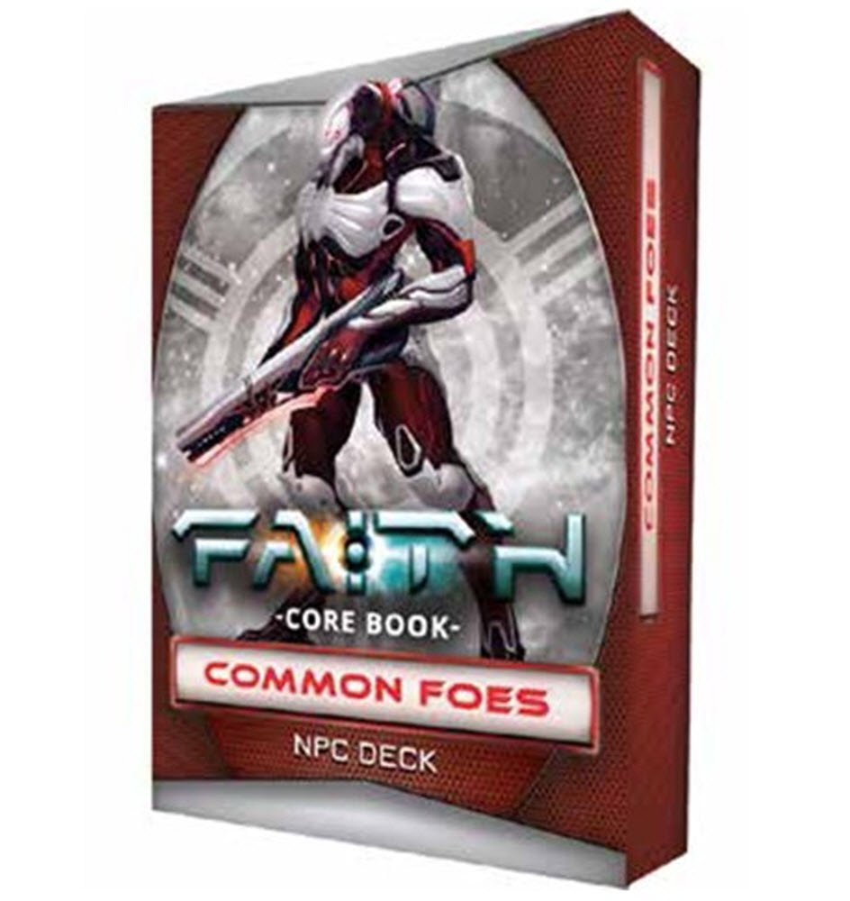 Faith: Core Common Foes Trading Card Deck - Collectible Strategy Game Cards for MTG, Yu-Gi-Oh & Pokemon Players | Perfect for Tournaments, Casual Play & Gift Giving