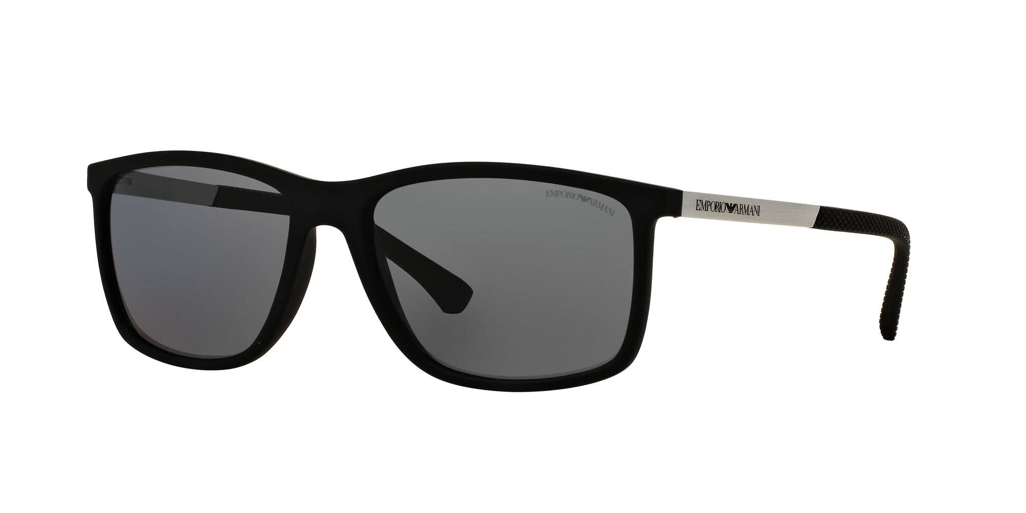 Emporio Armani EA4058 Women's Rectangular Sunglasses UV Protection - Stylish Designer Shades for Outdoor, Driving & Fashion Accessories