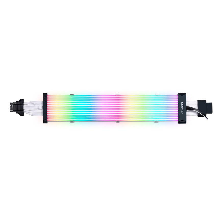Lian Li Strimer Plus V2 12VHPWR RGB LED Extension Cable - 12 Addressable Light Strips for PC Gaming Rig & Custom Builds | Perfect for RTX 4090, 4080 GPU Power Connectors