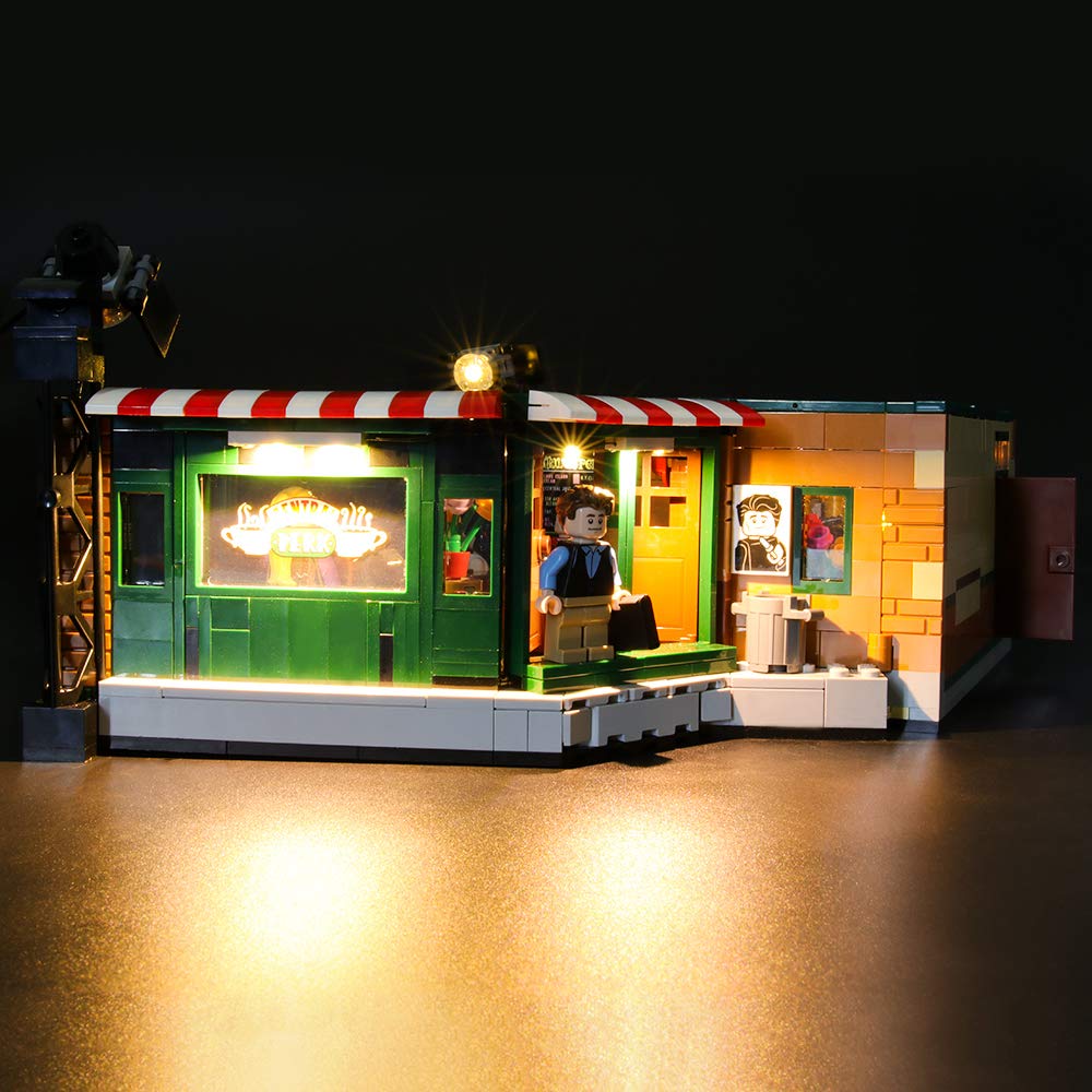 LIGHTAILING LED Light Kit for LEGO 21319 Friends Central Perk Building Blocks Set - Compatible with Official LEGO Ideas Model (Model Not Included) - Perfect for Home Decoration, Gift Giving, and LEGO Enthusiasts