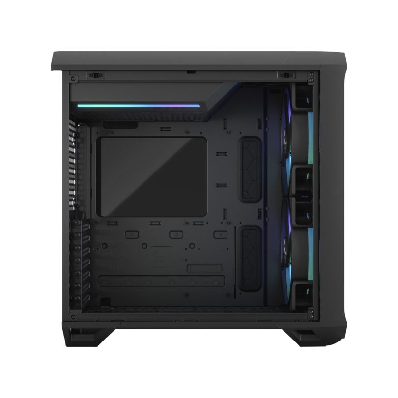 Fractal Design Torrent Compact RGB TG mATX Tempered Glass PC Case - Light Tint | High Airflow Gaming Case for Compact Builds | Perfect for Gaming Rigs & Workstations
