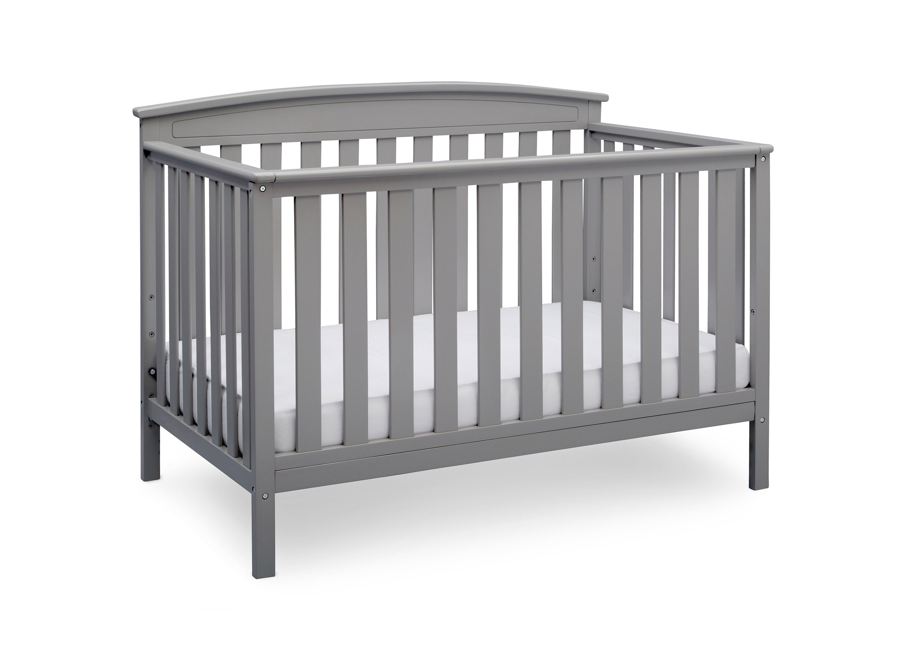 Gateway 4-in-1 Convertible Baby Crib - Toddler Bed, Daybed & Full-Size Bed | Safe & Stylish Nursery Furniture for Boys & Girls | Perfect for Newborns to Teens