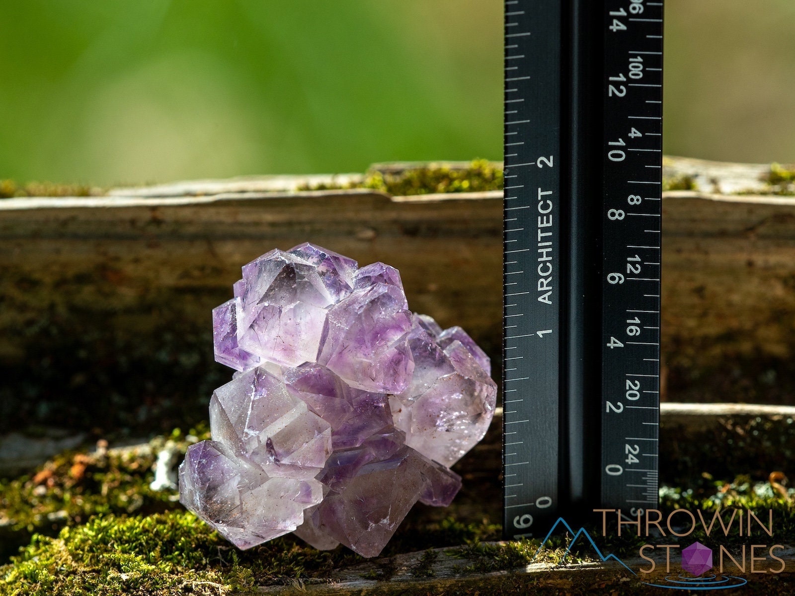 Natural Amethyst Raw Crystal Cluster - February Birthstone, Healing Stone, Unique Spiritual Gift for Women & Men, Boho Home Decor for Living Room, Office, Meditation Space