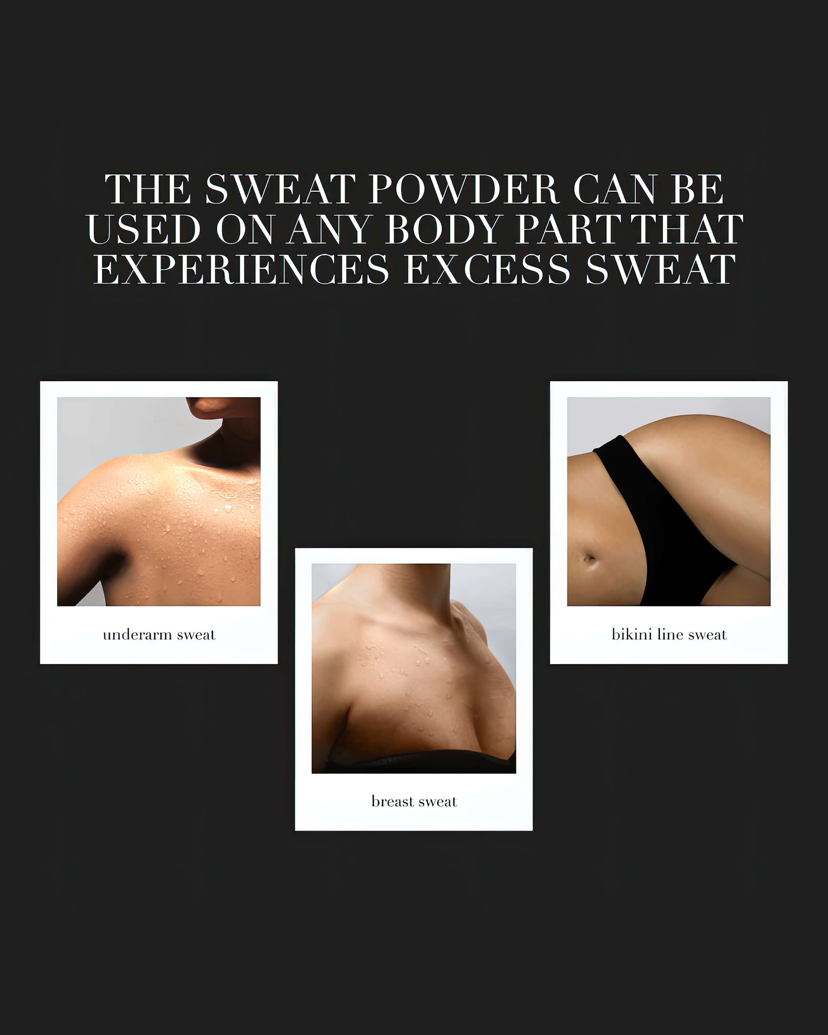 Sweat Absorbing Powder with Sakura Blossom Fragrance - Long-Lasting Dryness & Odor Control for Gym, Workouts & Daily Use