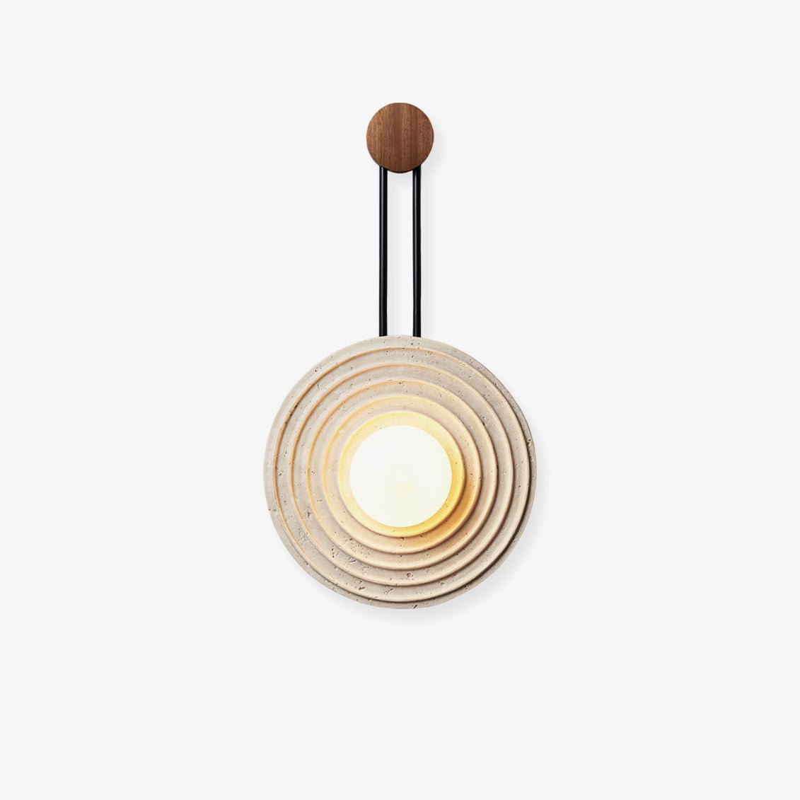 Modern Growth Ring Wall Lamp - Sleek LED Sconce Lighting for Bedroom, Living Room & Hallway Decor