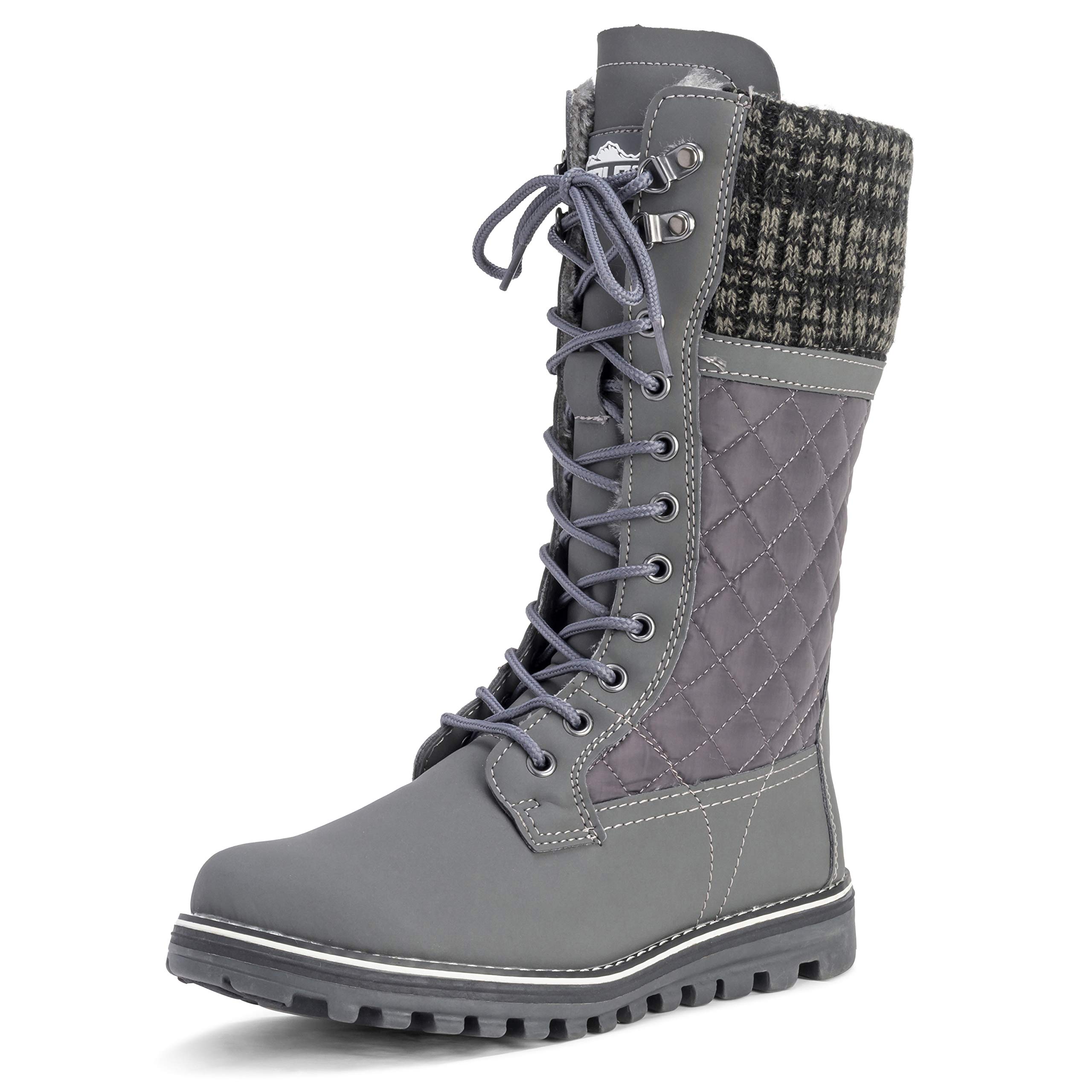 Women's Waterproof Winter Snow Boots - Insulated Warm Ankle Boots for Cold Weather, Hiking & Outdoor Activities