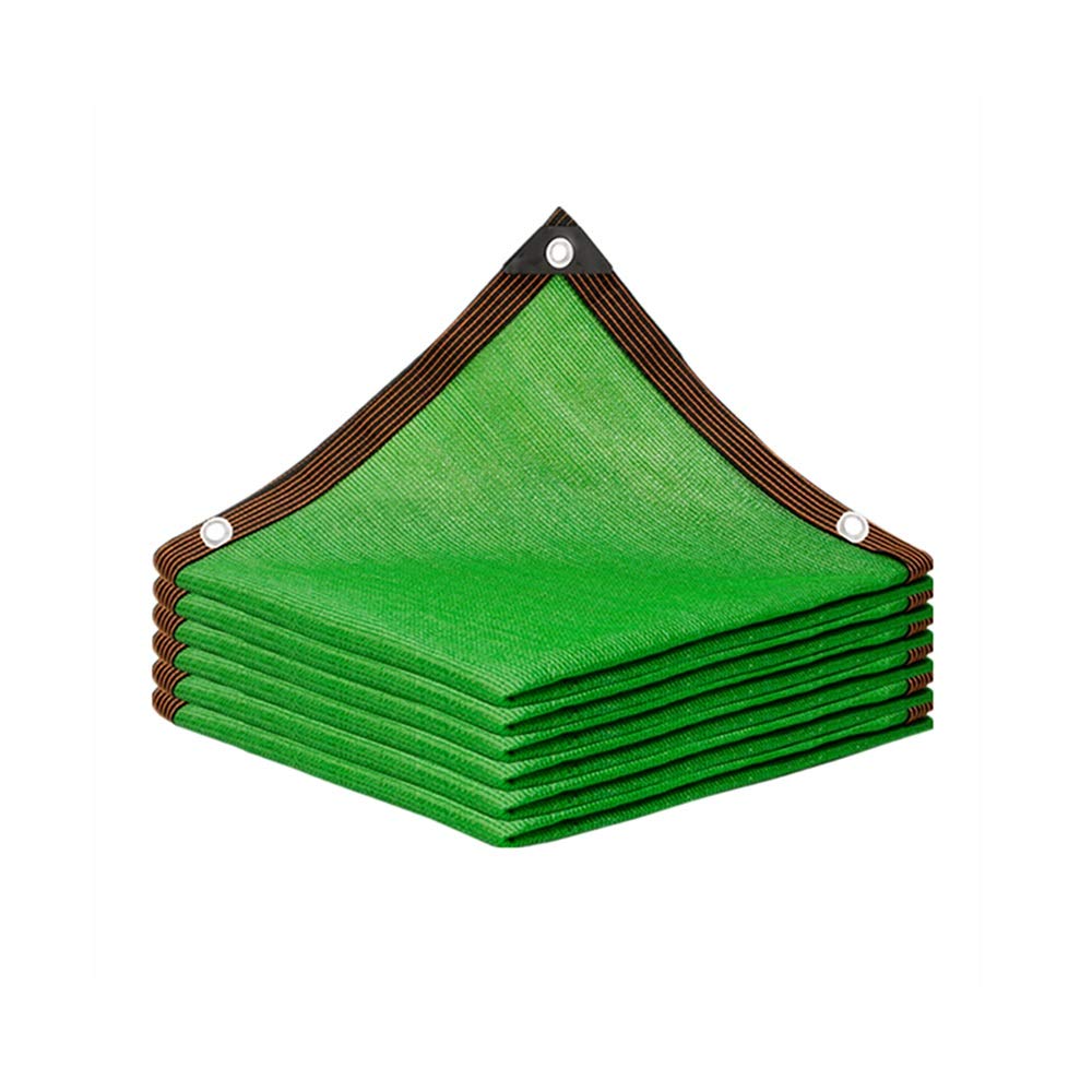 85% Shade Cloth for Greenhouse & Sun Protection - 6x8m/20x26ft Green UV Block Net with 1m Spaced Holes | Perfect for Plant Shading, Garden Cover & Outdoor Sunblock