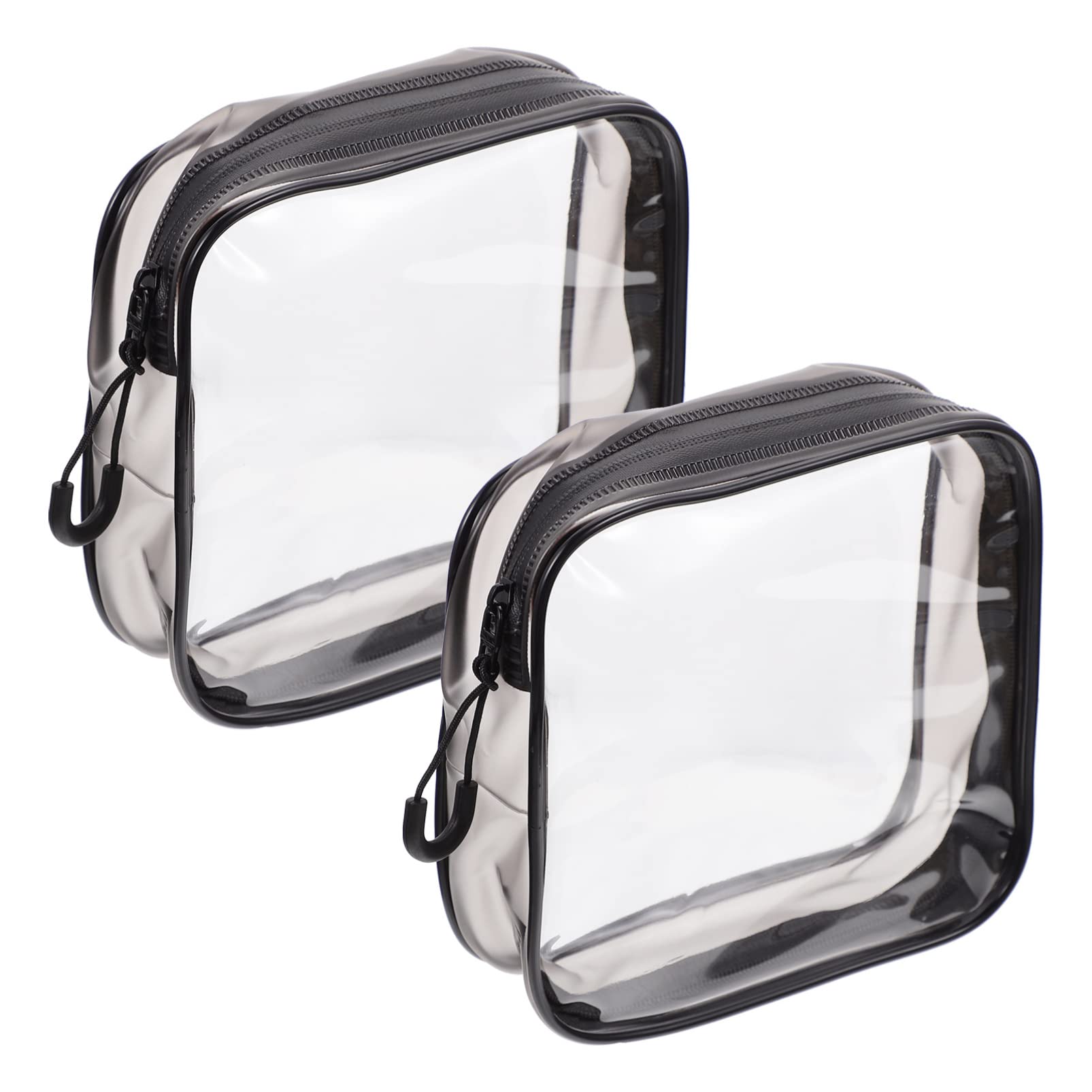 FRCOLOR 4 Pack Waterproof Travel Toiletry Bag Set - Leakproof Cosmetic Organizer for Shampoo, Makeup & Toiletries - Perfect for Airplane, Camping & Gym Essentials Storage