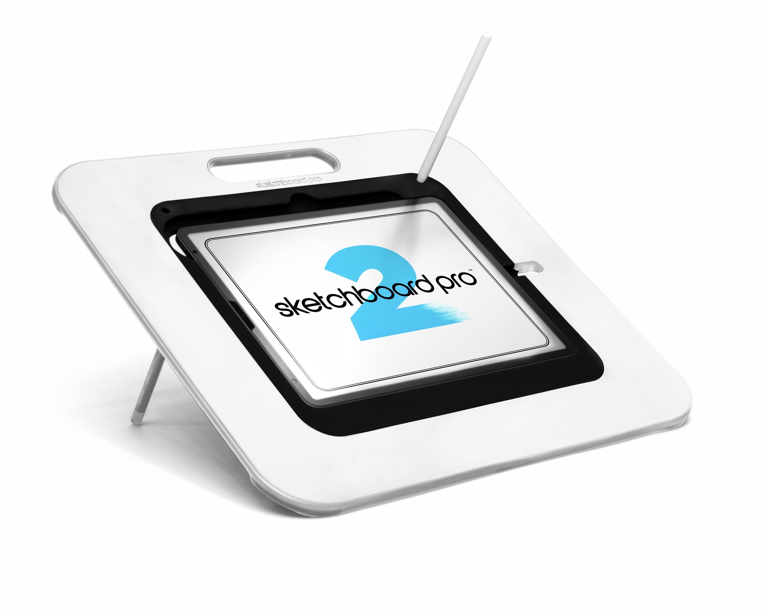 Sketchboard Pro 2 Drawing Board for iPad Pro 12.9-inch (3rd-6th Generation) - White | Premium Digital Art Sketching Surface for Artists & Designers | Perfect for Studio, Classroom & On-the-Go Creative Work