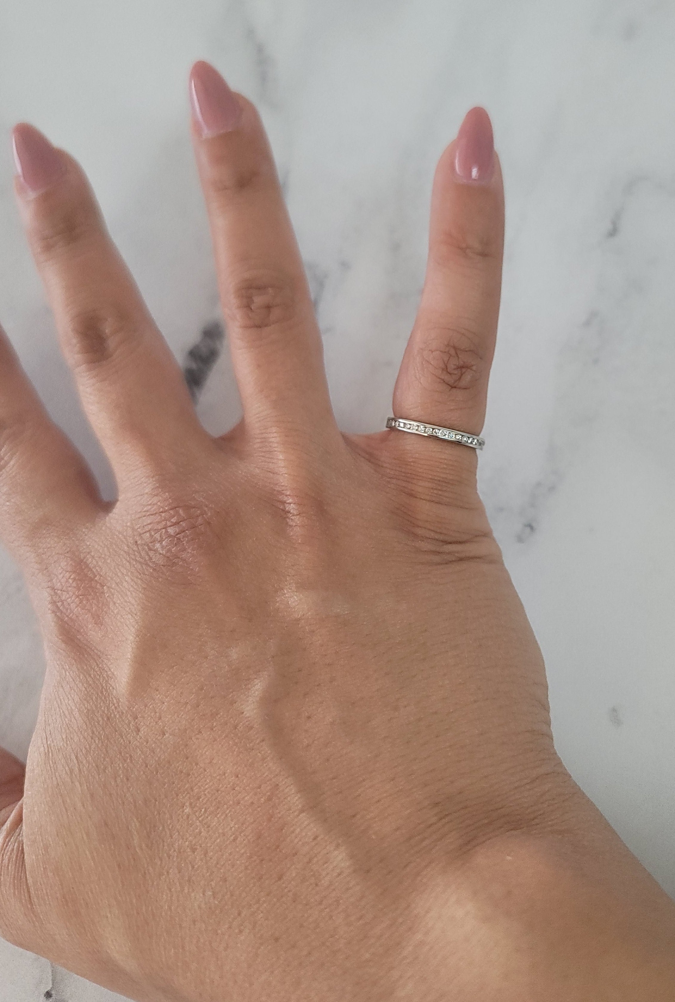 Eternity Diamond Channel Set Wedding Band .40cttw in 14k White, Rose & Yellow Gold - Perfect for Anniversaries, Engagements & Bridal Jewelry