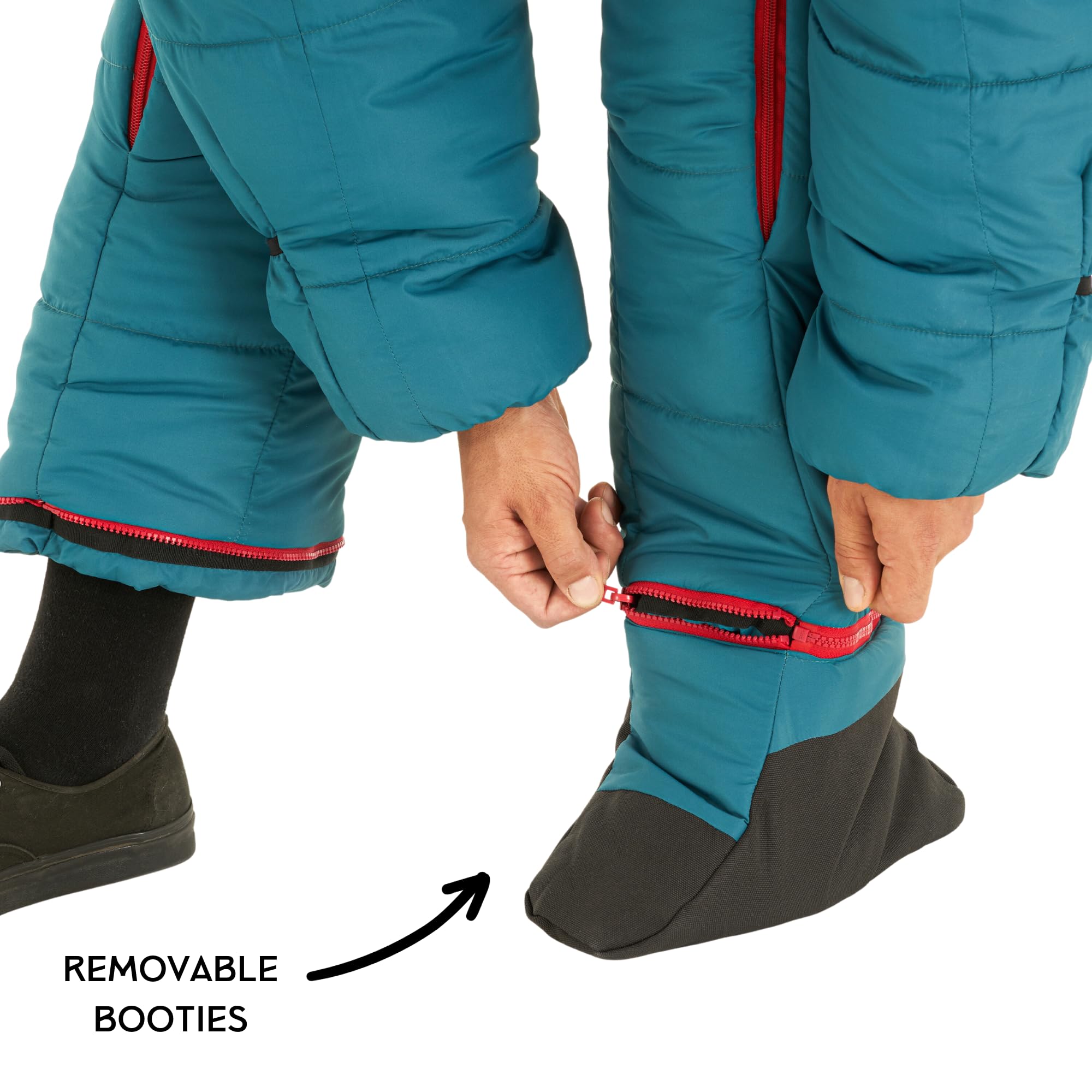 Selk'bag Original Wearable Sleeping Bag for Adults - Waterproof & Insulated Camping Sleeping Bag Suit for Hiking, Backpacking, Travel - Perfect for Outdoor Adventures & Cozy Indoor Lounging