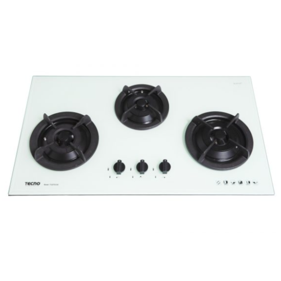 90CM 3 Burner Gas Hob Stove - T333TGSV Model with Free Basic Installation | Perfect for Home Kitchen, Outdoor Cooking & RV Use