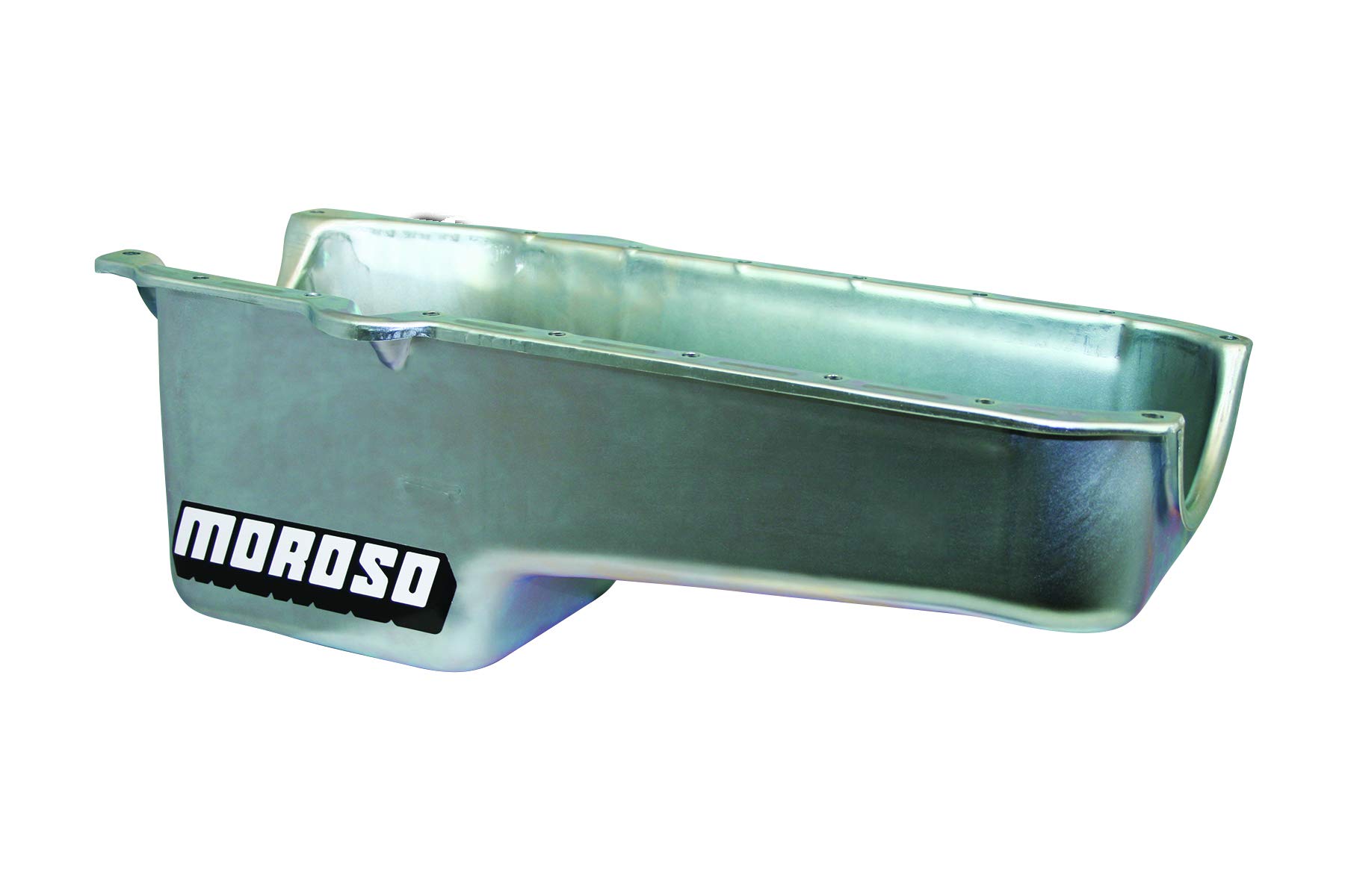 Moroso 20172 Replacement Oil Pan for Chevy Small-Block Engines - High Performance Aluminum Oil Pan for Chevy 262-400ci Engines - Perfect for Engine Rebuilds & Performance Upgrades