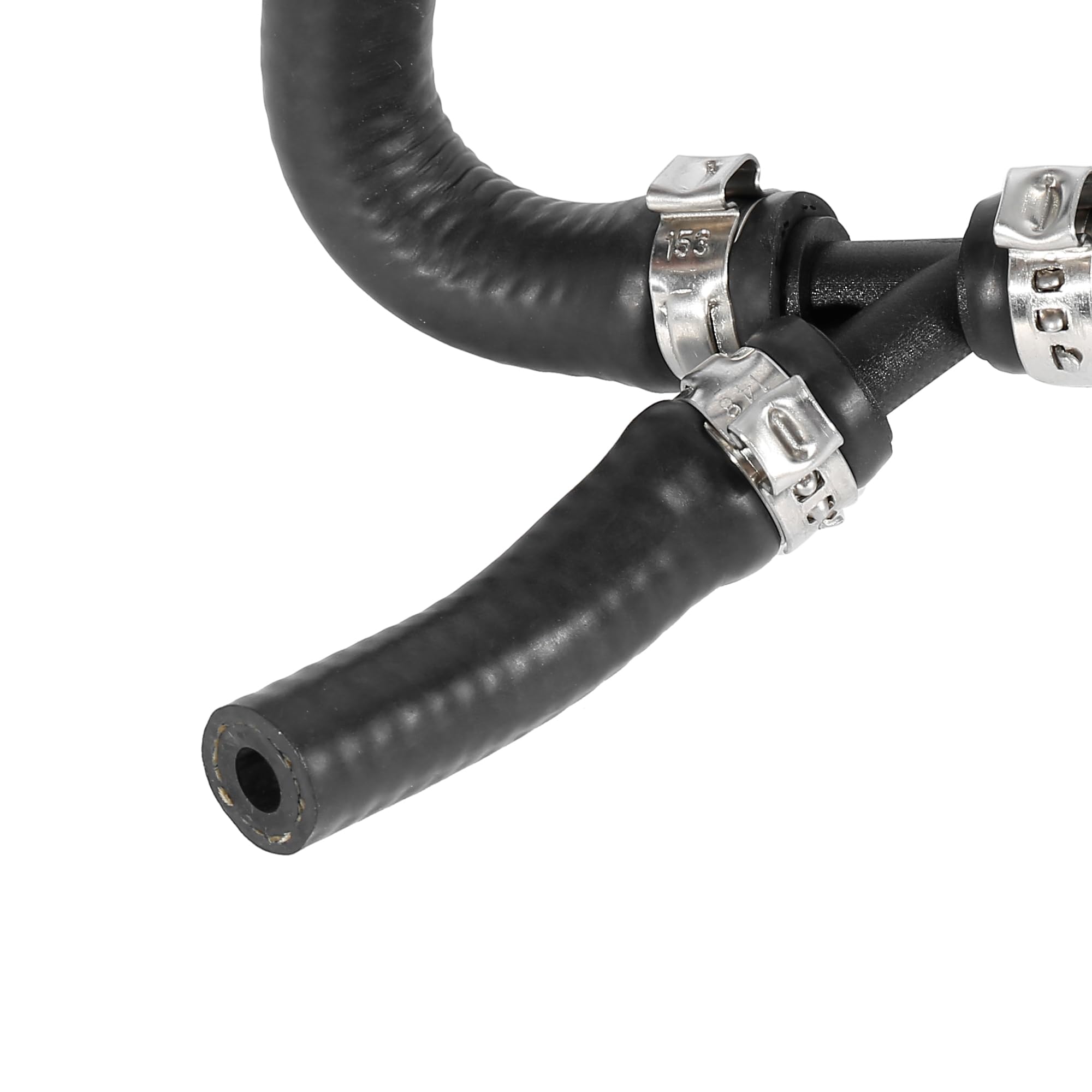 X AUTOHAUX Car Radiator Coolant Water Hose 17127541146 for BMW 750i 2006-2008 - Expansion Tank Replacement Part - Perfect for Engine Cooling System Maintenance & Repair