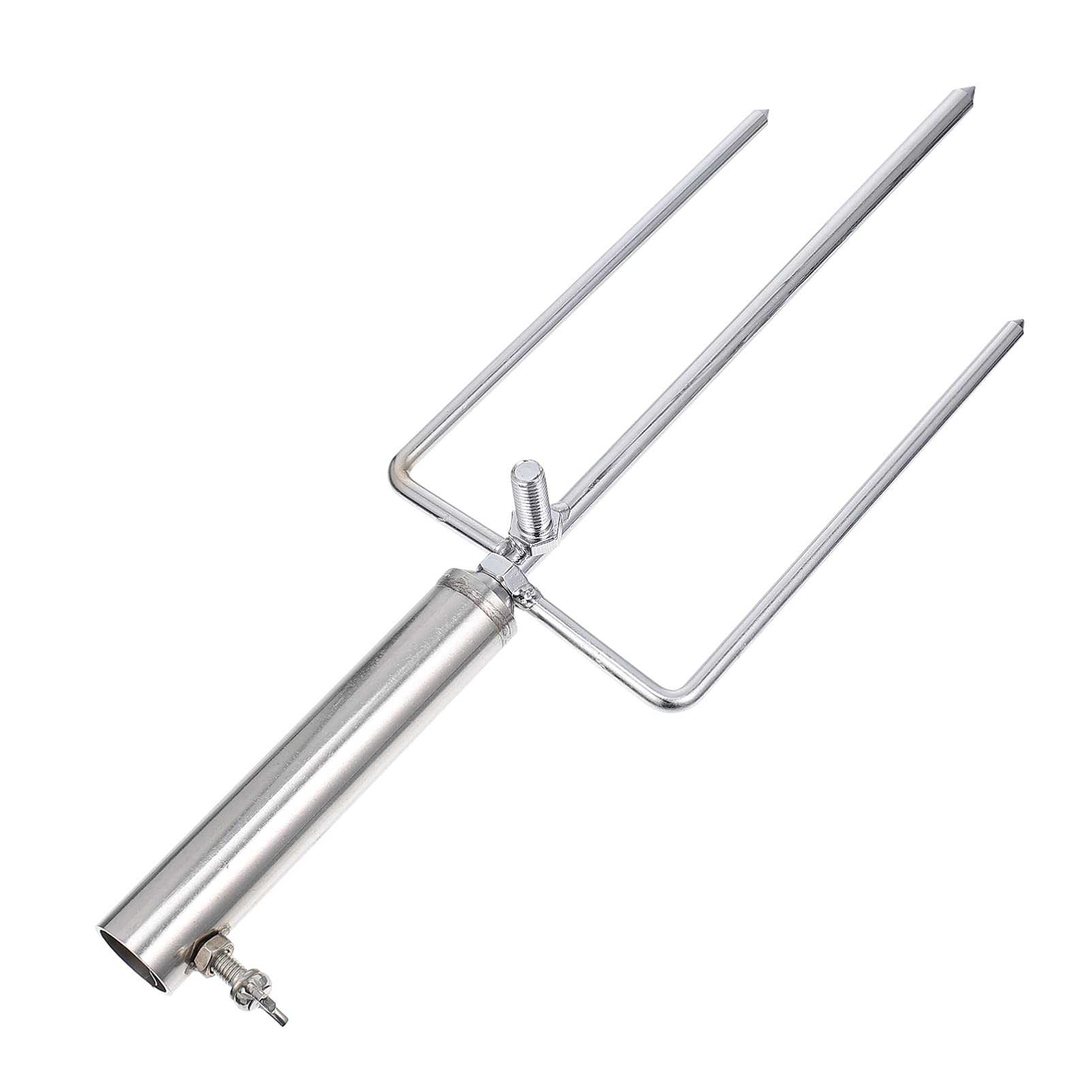 Happyyami Stainless Steel Fishing Umbrella Holder Stand - Heavy Duty Outdoor Umbrella Anchor Spike for Beach, Patio, Garden & Camping - Perfect for Fishing Trips, Backyard Relaxation & Outdoor Adventures