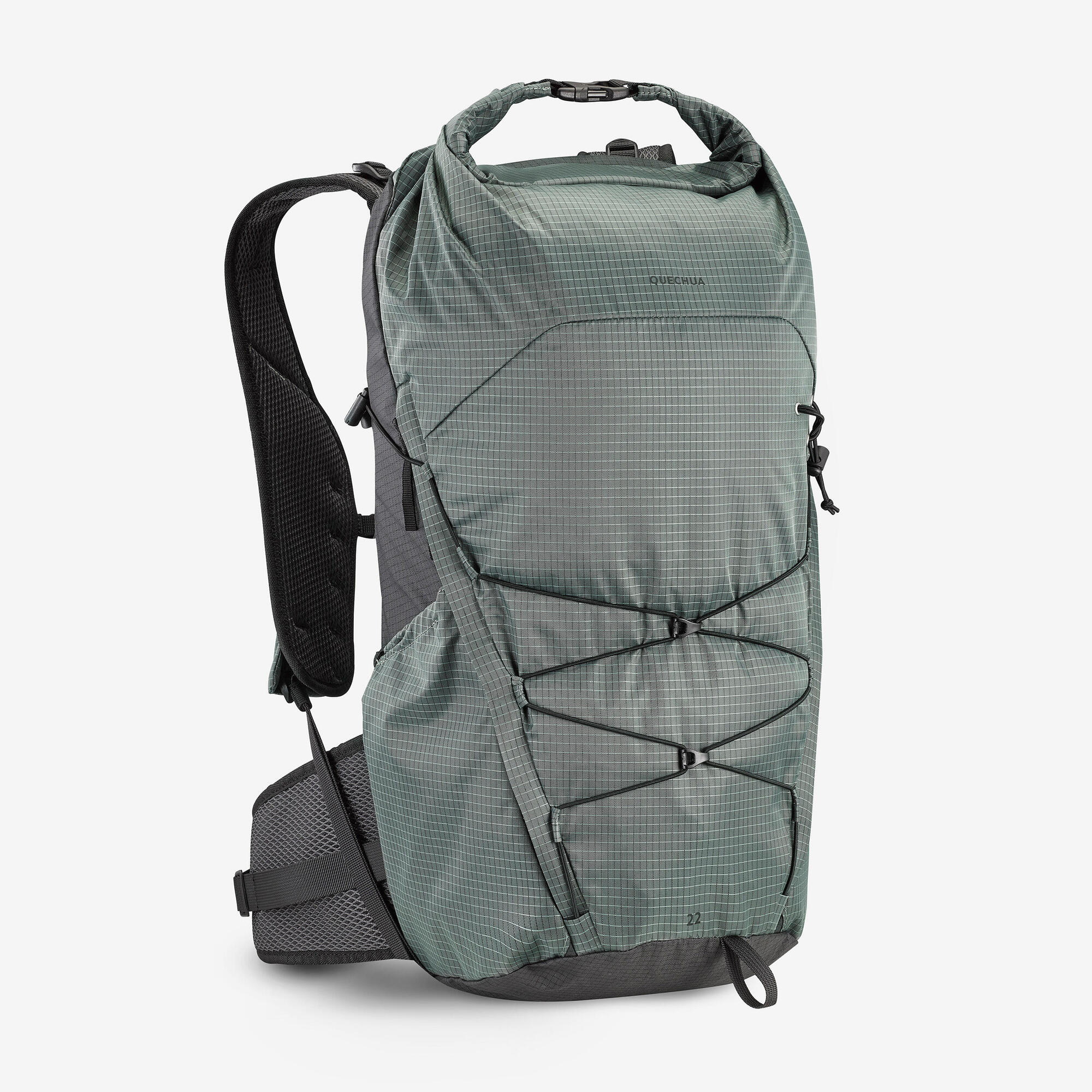 Quechua MH500 22L Lightweight Hiking Backpack - Waterproof Daypack for Outdoor Adventures, Camping & Travel | Perfect for Hiking, Trekking & Daily Commute