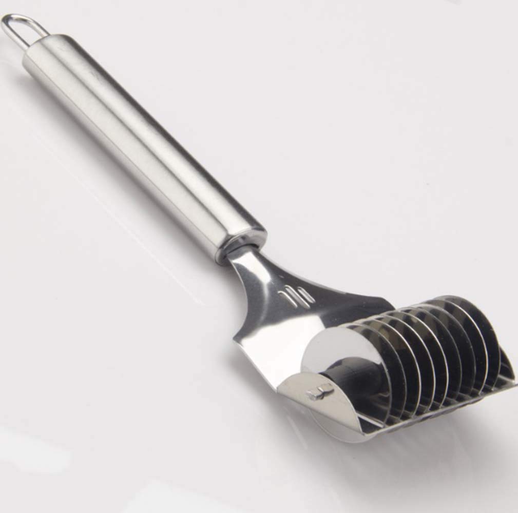 Premium Stainless Steel Pasta Maker - Spaghetti Noodle Roller & Dough Cutter Tool for Homemade Pasta | Perfect for Italian Cuisine, Kitchen DIY & Baking Enthusiasts