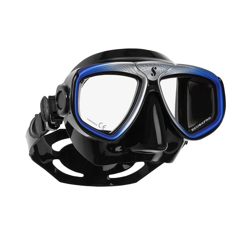 ScubaPro Zoom Scuba Dive Mask - Anti-Fog, Wide View Snorkeling & Scuba Diving Mask for Adults - Perfect for Ocean Exploration, Reef Diving, and Underwater Photography