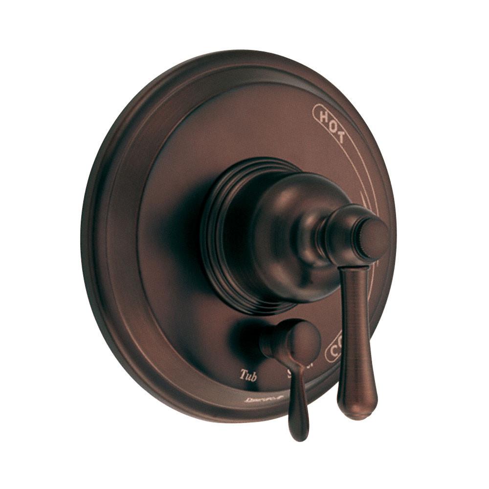 Danze Opulence Rubbed Bronze Pressure Balance Shower Valve with Diverter - Includes Rough-In Valve | Bathroom Remodel & Luxury Shower Upgrade