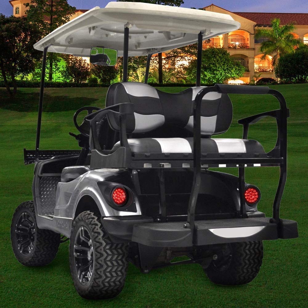Yamaha G29 Drive 2007-Up Golf Cart Light Kit - 10L0L LED Headlights, Taillights, Turn Signals, Hazard & Brake Lights with Horn | Perfect for Night Golfing, Camping & Neighborhood Cruising