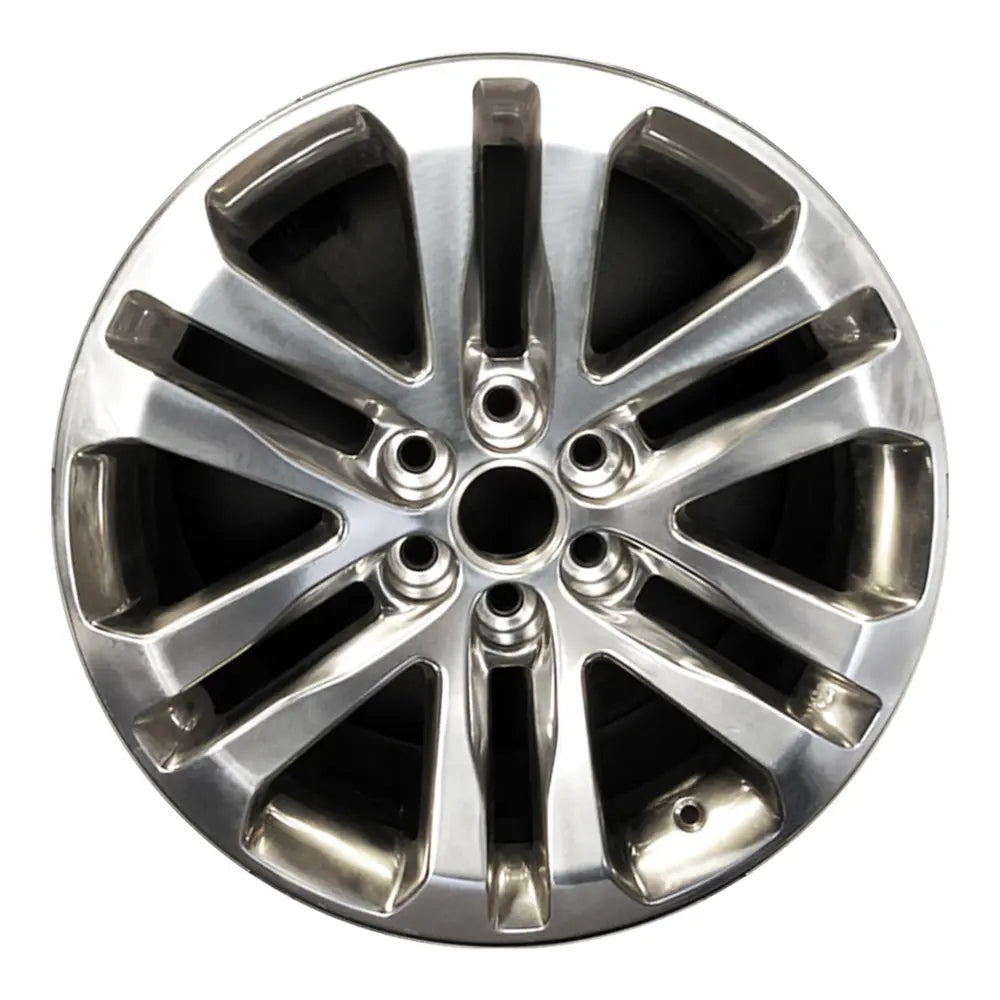 18 Inch GMC Canyon Rim ALY05694 Polished or Charcoal Wheel Replacement for 2015-2020 Models | OEM 23243988 | Perfect for Off-Roading & Truck Upgrades