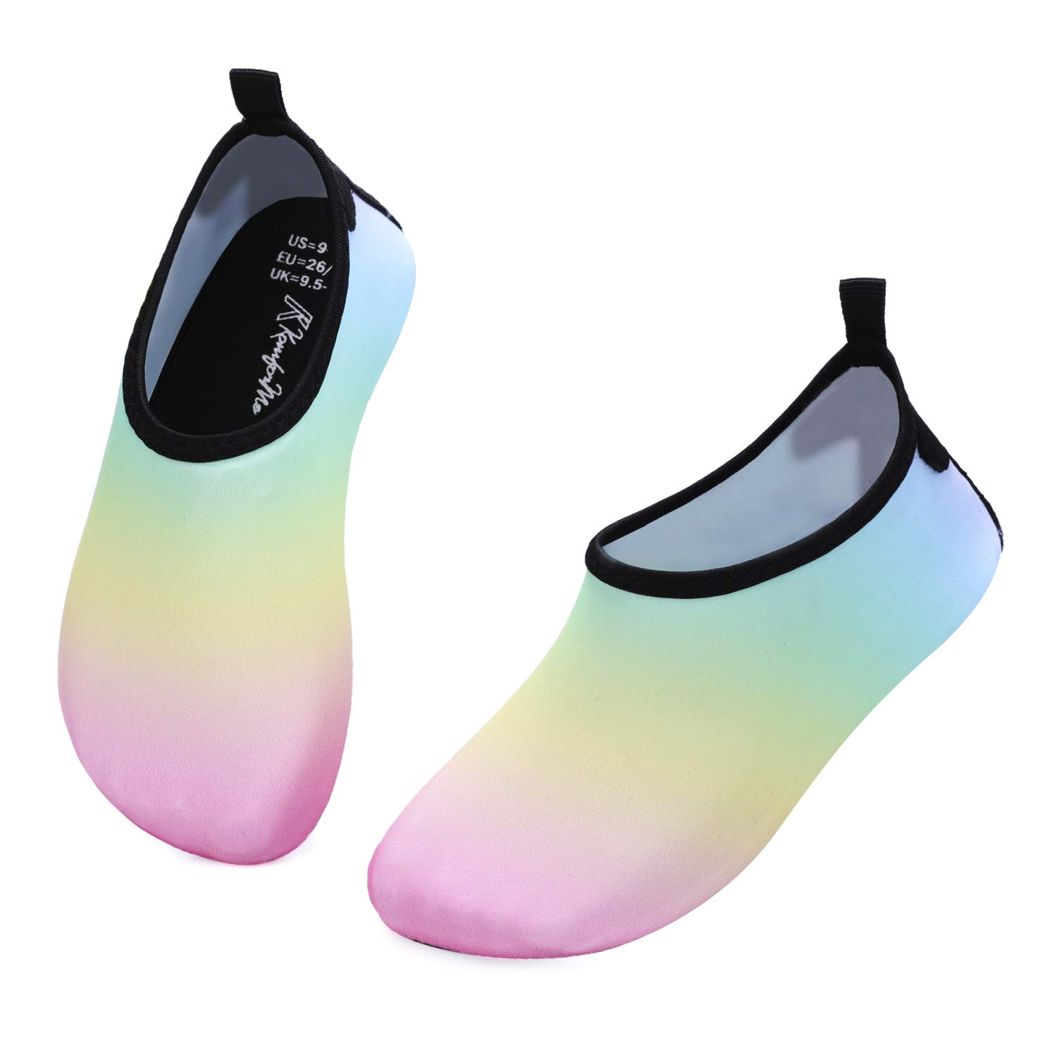 **Kkomforme Kids Beach Water Shoes - Non-Slip Quick Dry Swim Shoes for Boys & Girls | Barefoot Aqua Socks for Toddlers | Perfect for Pool, Beach & Water Play**