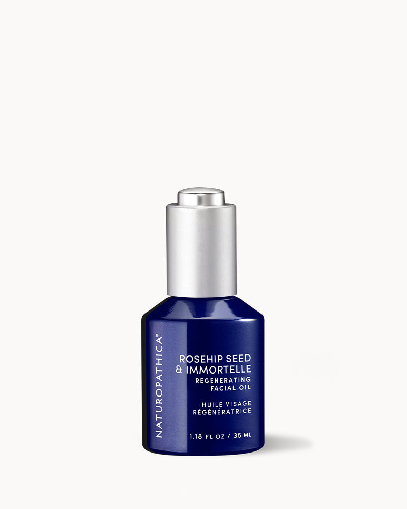 Organic Rosehip Seed & Immortelle Anti-Aging Facial Oil for Dry Skin - Hydrating & Regenerating Night Treatment for Glowing Complexion | Perfect for Daily Skincare Routine & Post-Sun Care