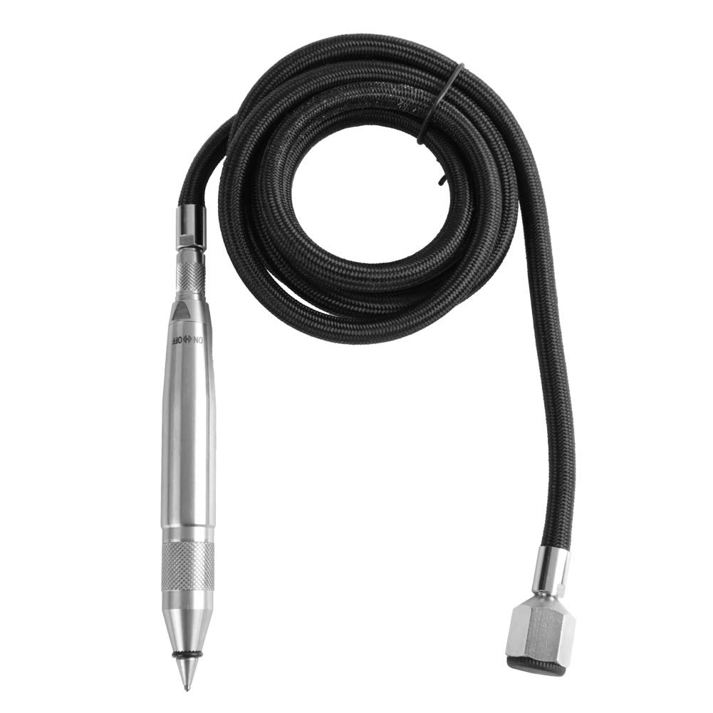 Pneumatic Air Engraving Pen Kit - Micro Die Grinder with Scribe Hammer & Hose for Metal Engraving, Lettering & DIY Crafts | Perfect for Jewelry Making, Automotive Repair & Woodworking Projects