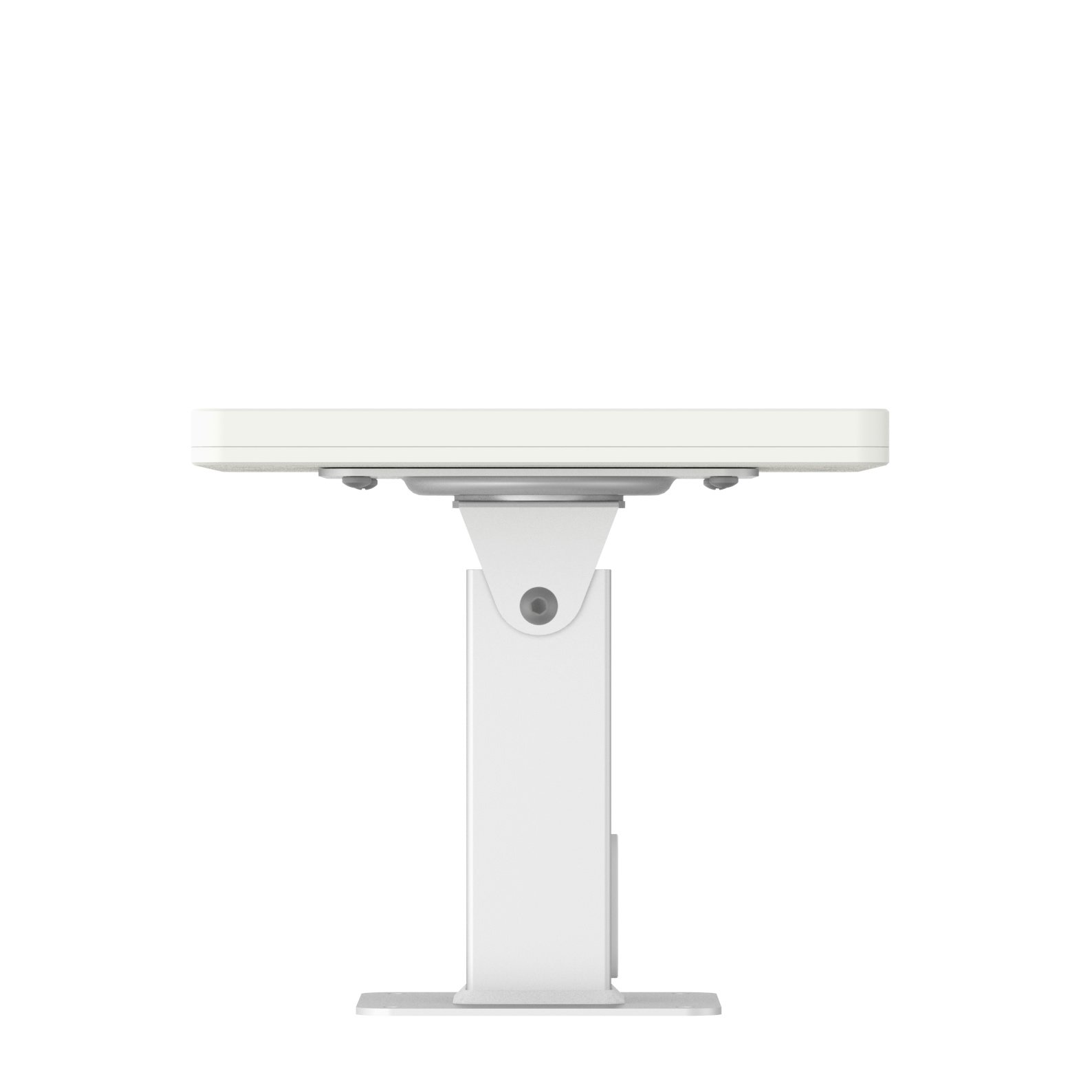 VidaMount White iPad Mini 4 & 5 Rotating Tilting Desk Mount Stand with Enclosure Bundle - Perfect for Home Office, Classroom, and Retail Display