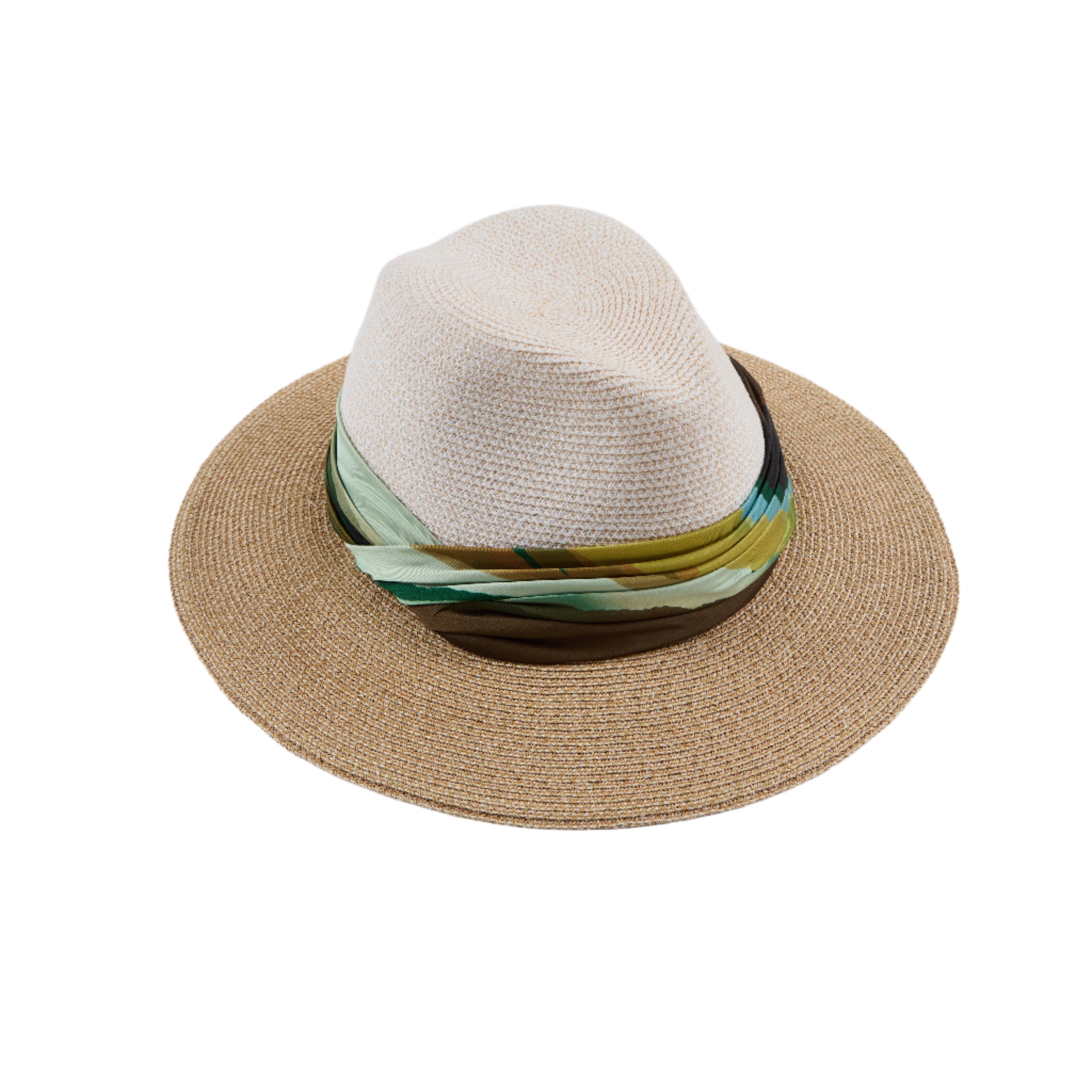 Courtney Toyo Packable Fedora Hat for Women - Lightweight Travel Sun Hat with UPF 50+ Protection - Perfect for Beach, Vacation, and Outdoor Adventures