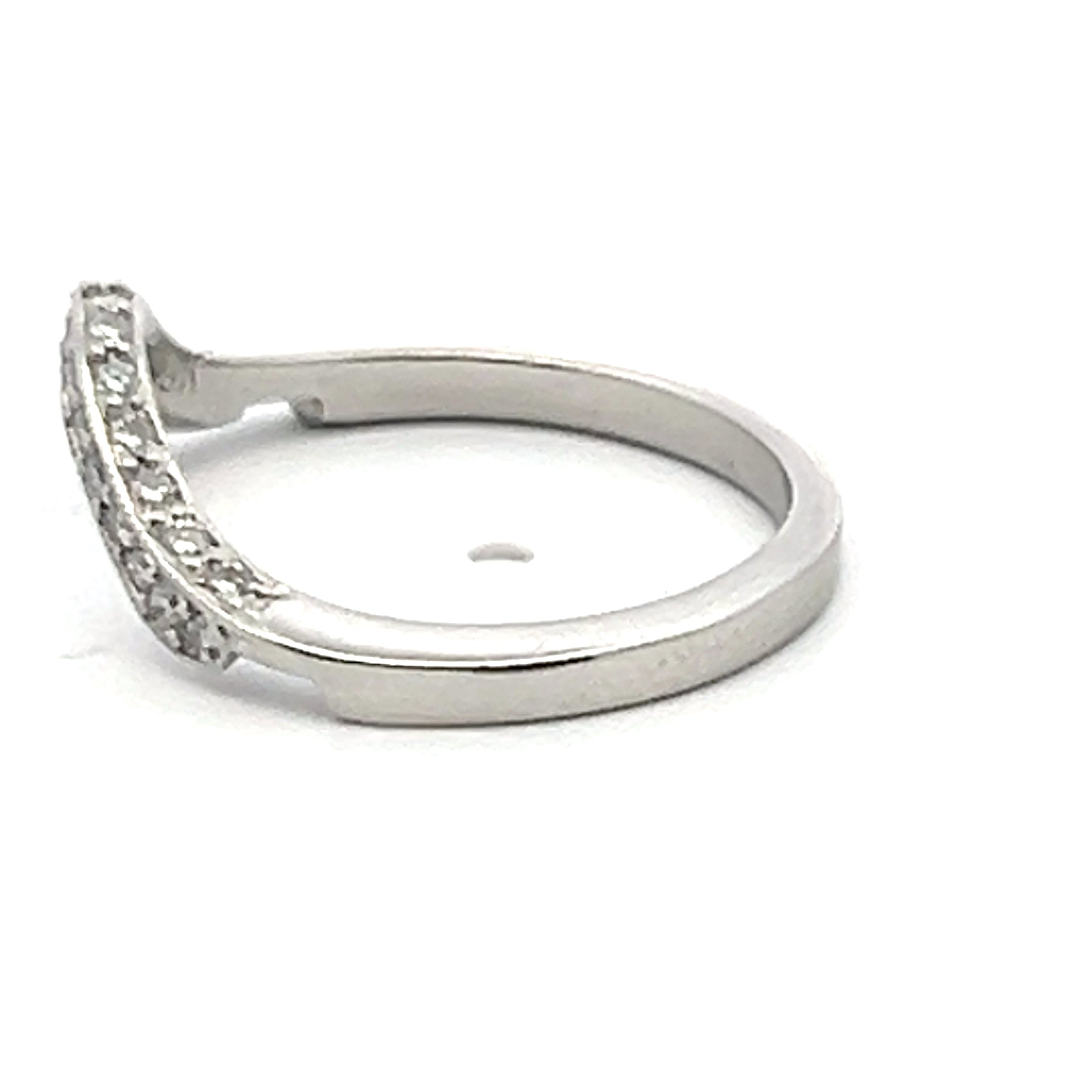 0.24 Carat Round Brilliant G SI1 Diamond Platinum Wedding Band Ring - Perfect for Engagement, Anniversary & Bridal Jewelry Gifts